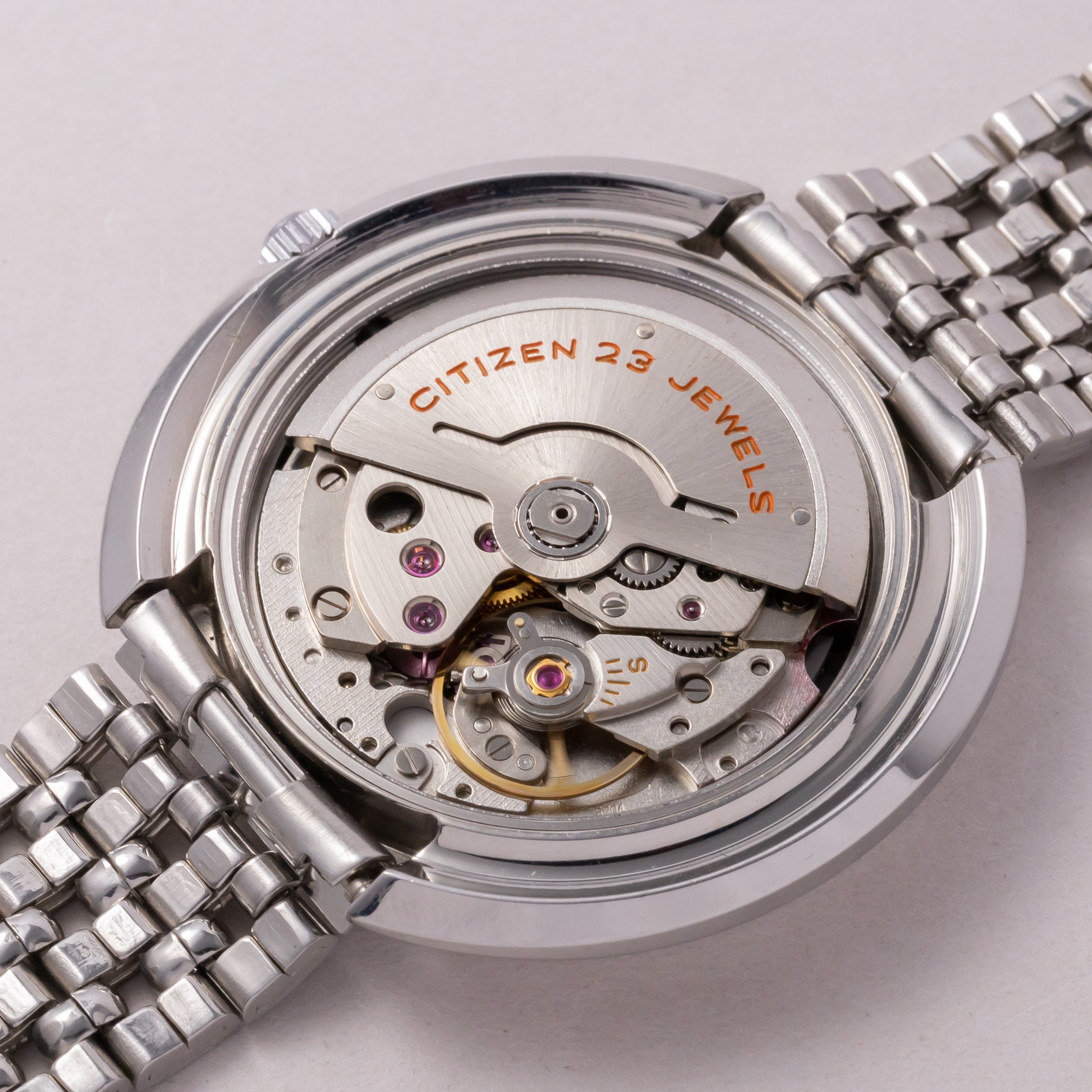 シチズン クリスタル7 1968年製 箱付き グレーダイヤル デッドストック