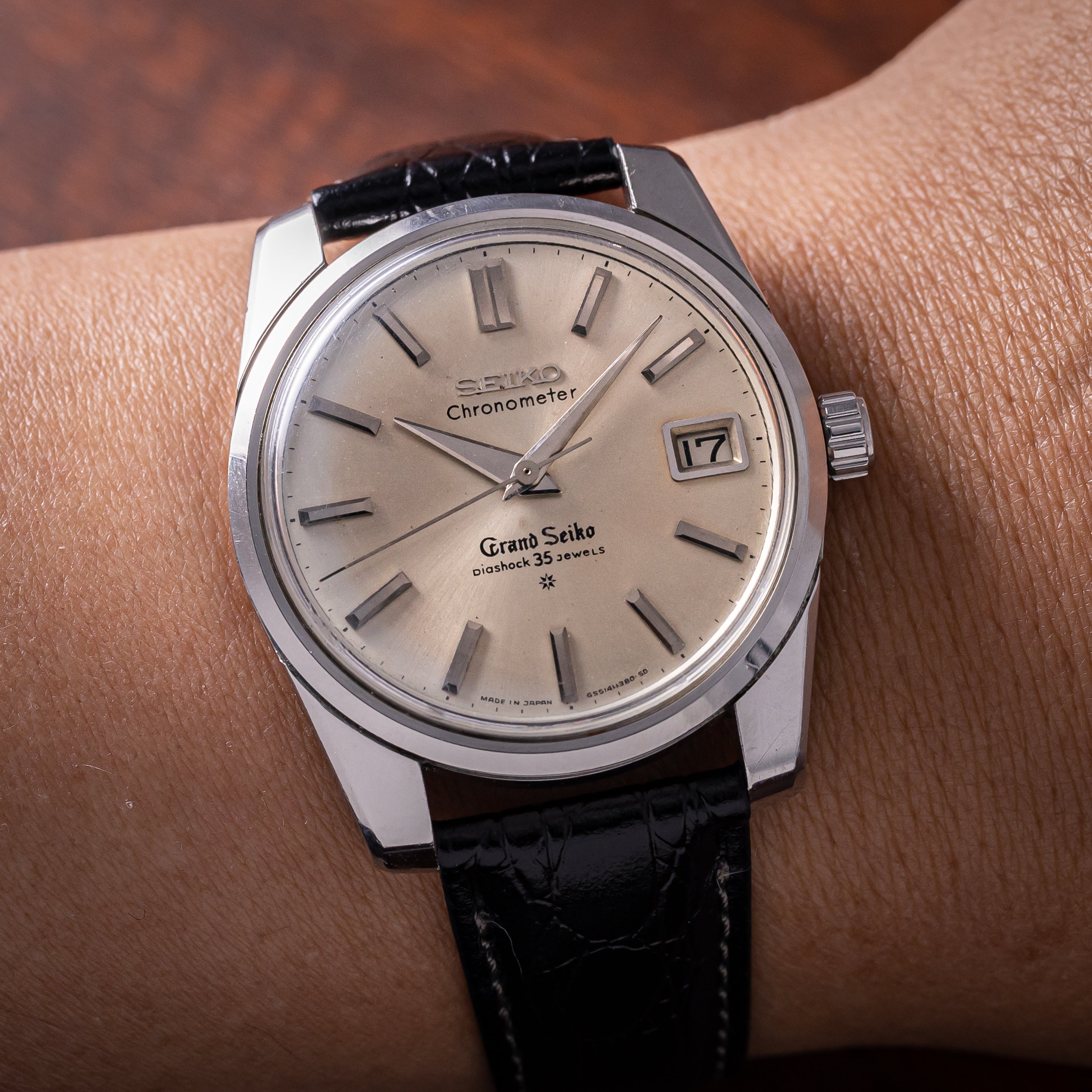セイコー グランドセイコー 1964年製 セルフデーター 初期型 SDダイヤル Ref.43999 GS