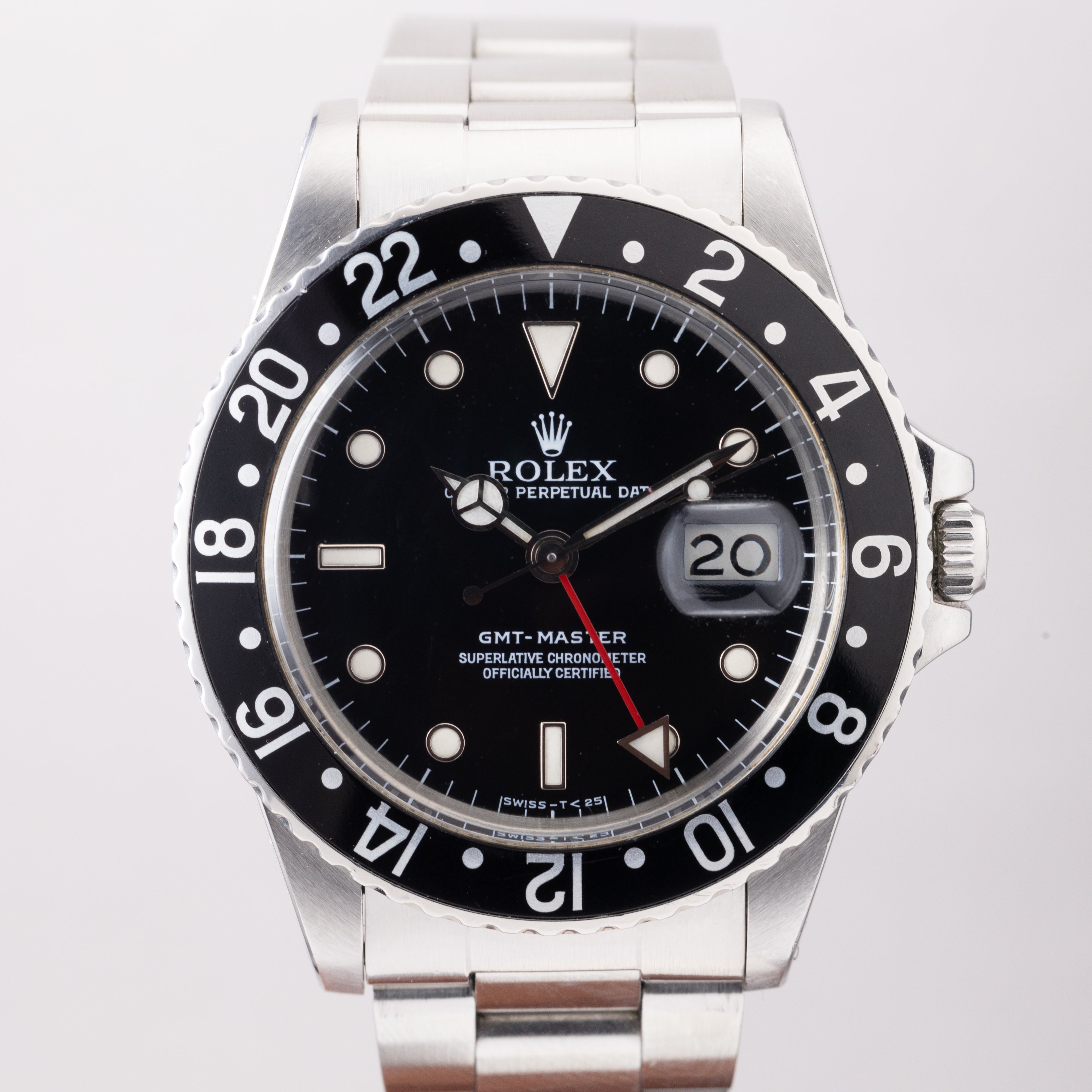 ロレックス 1982年製 Ref.16750 GMTマスター 黒ベゼル