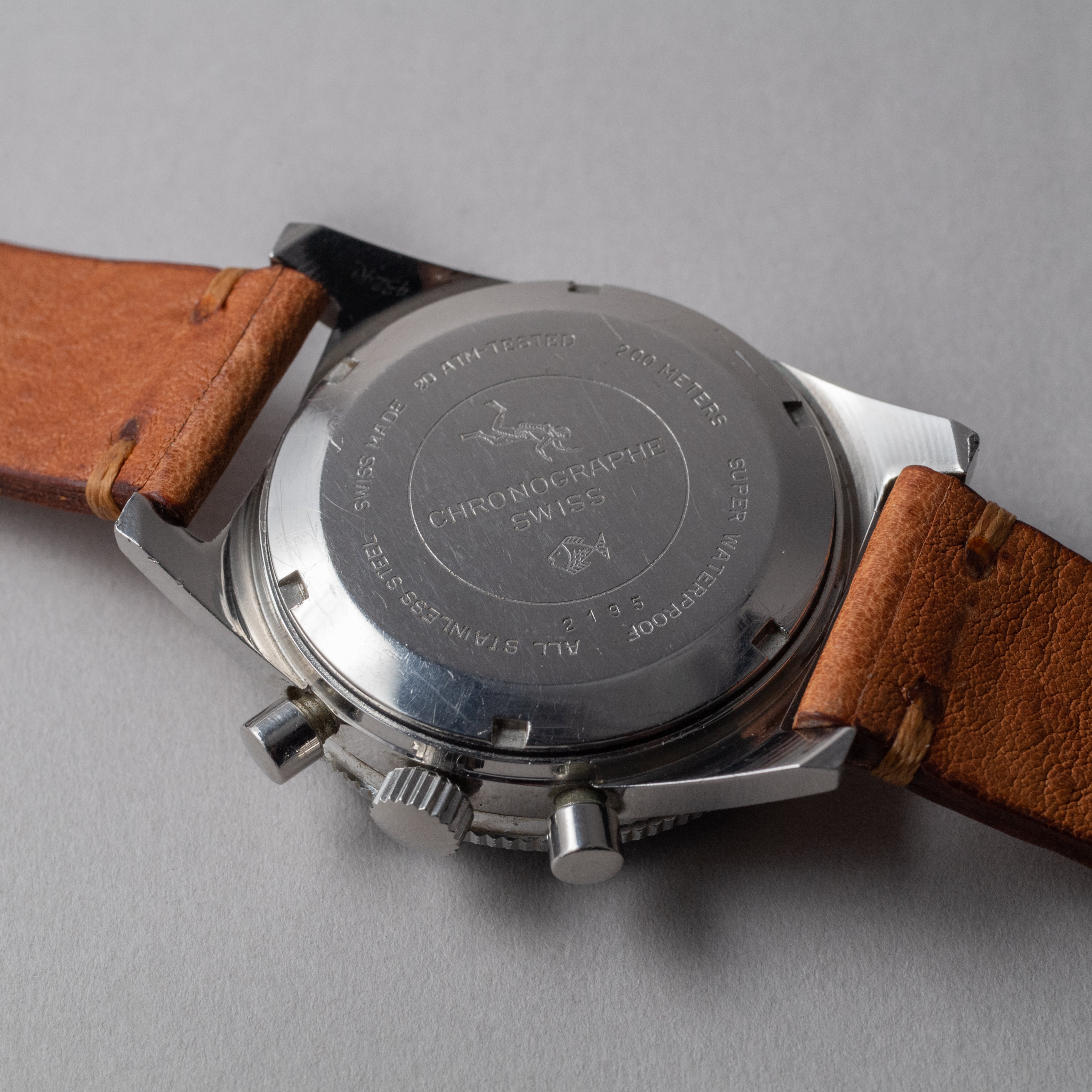 アーネックス 2レジスタークロノグラフ回転ベゼル 1960年代製 手巻き