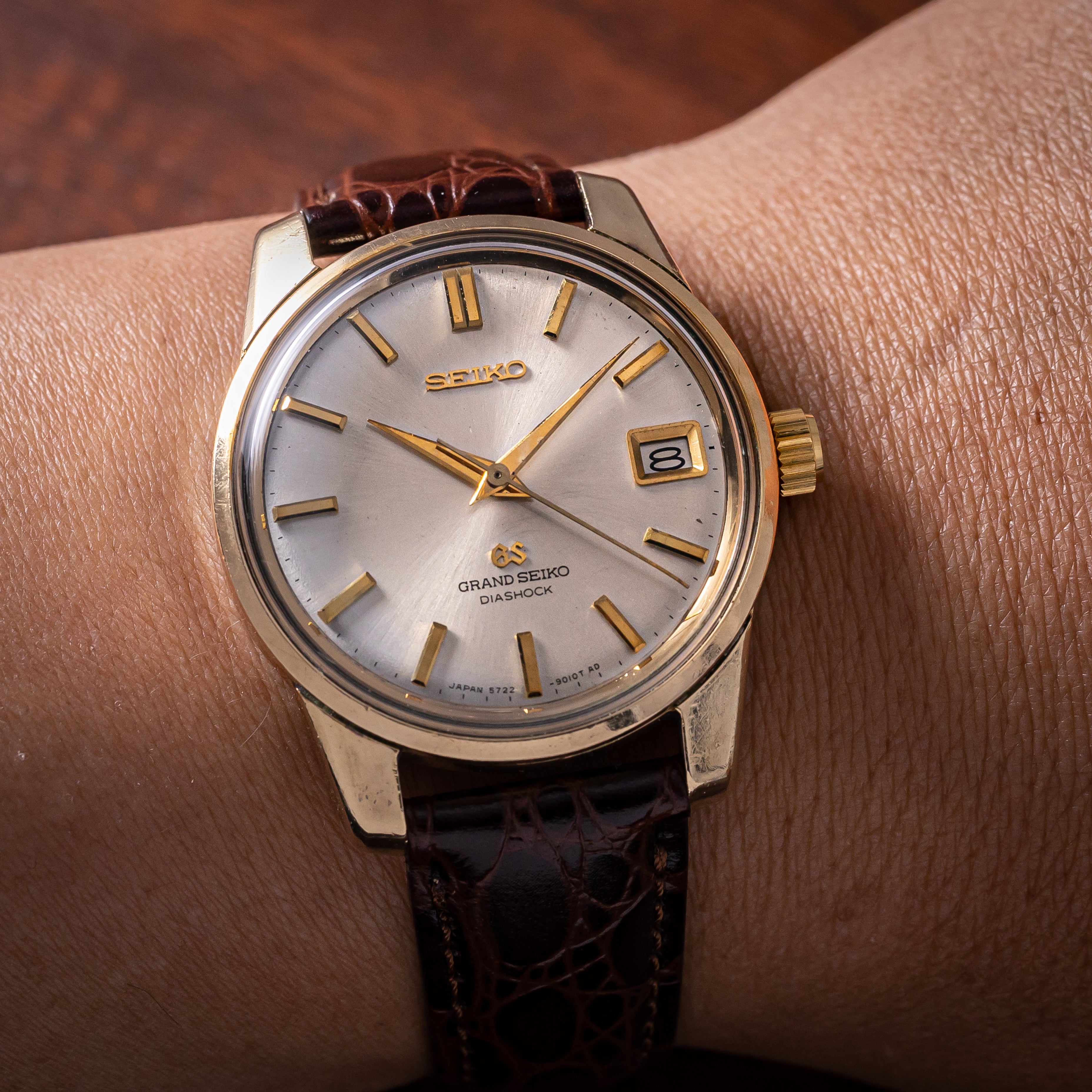 グランドセイコー 2ndモデル 1967年製 CAP GOLD 57GS