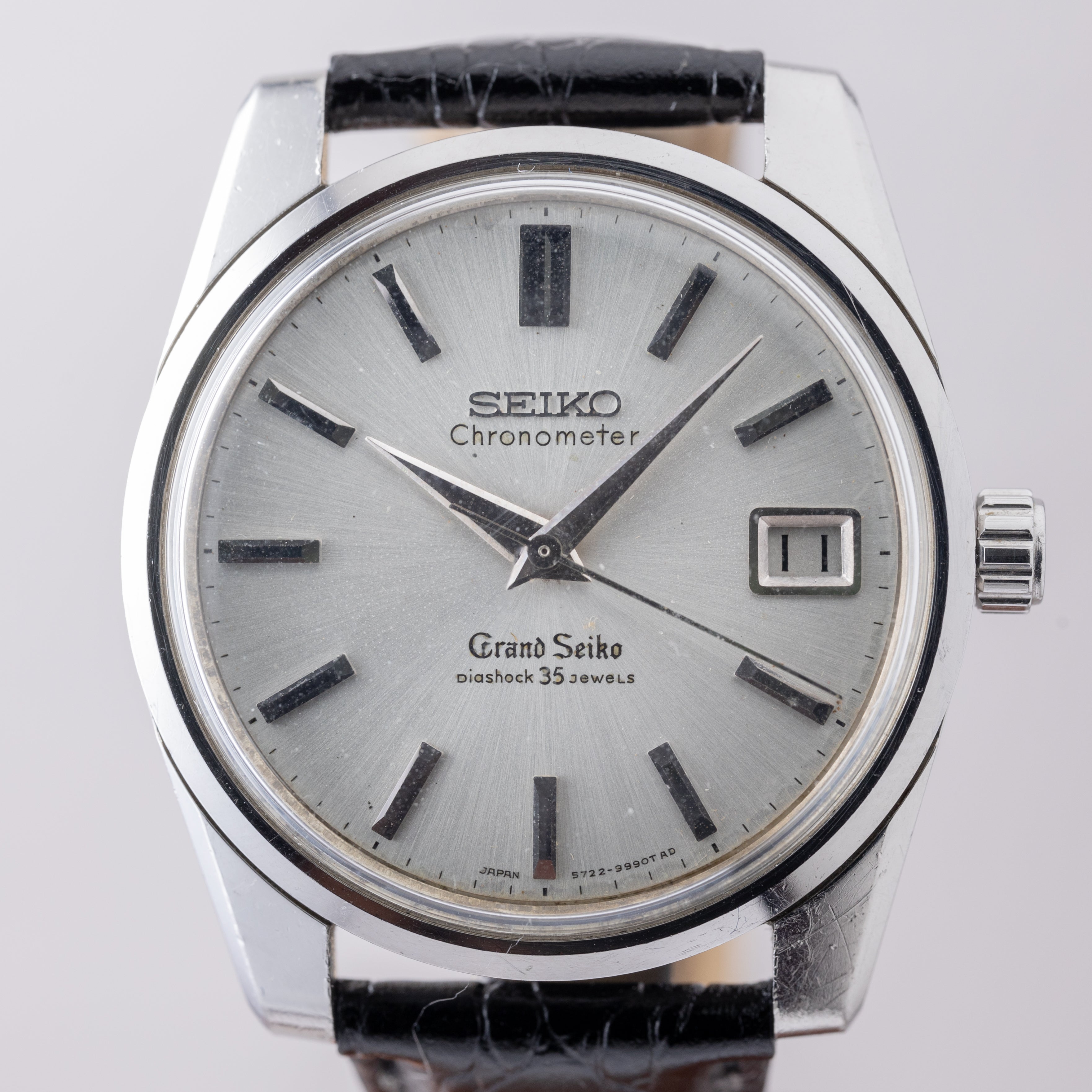 グランドセイコー セルフデーター 1965年製 57GS クロノメーター Ref.5722-9990ライオン