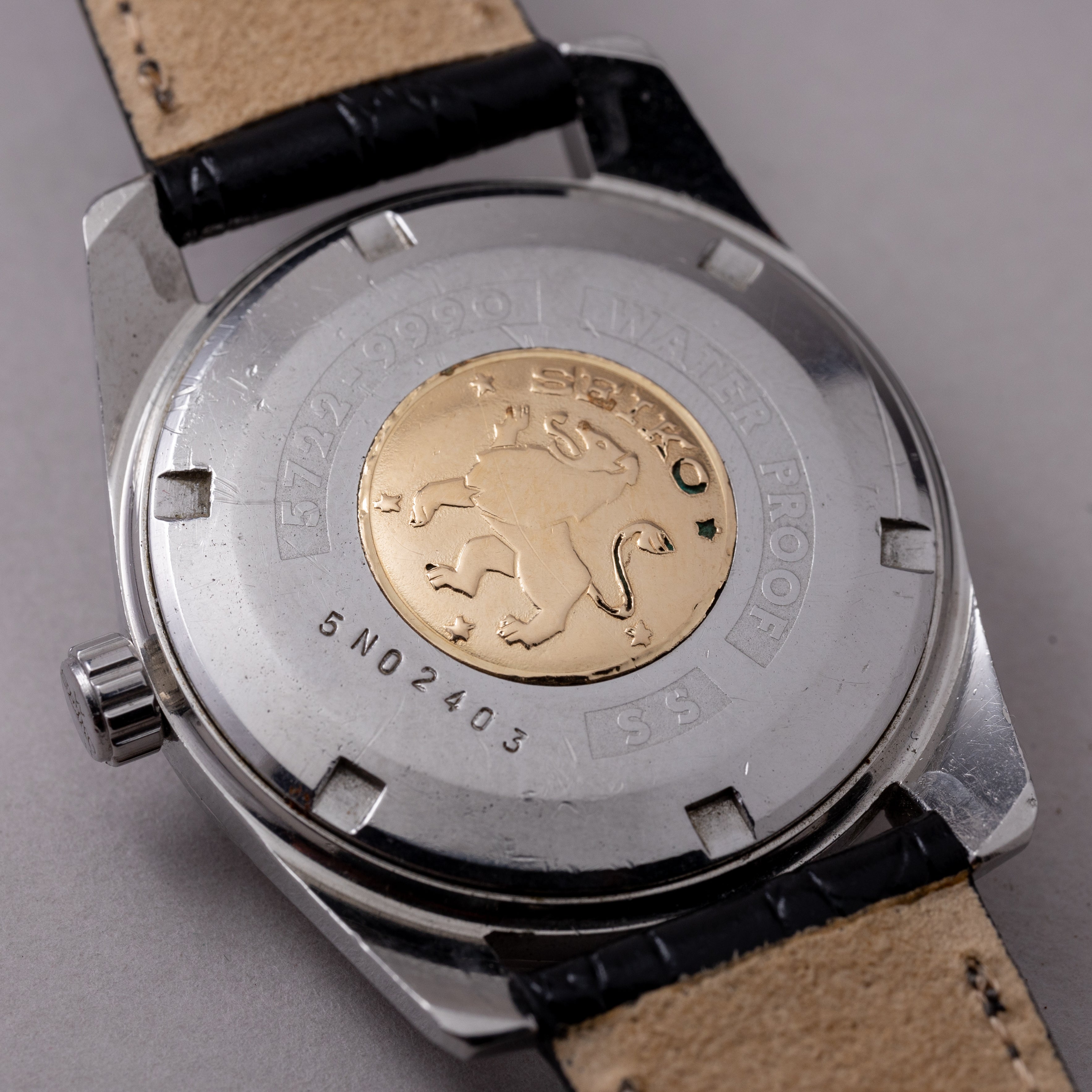 グランドセイコー セルフデーター 1965年製 57GS クロノメーター Ref.5722-9990ライオン