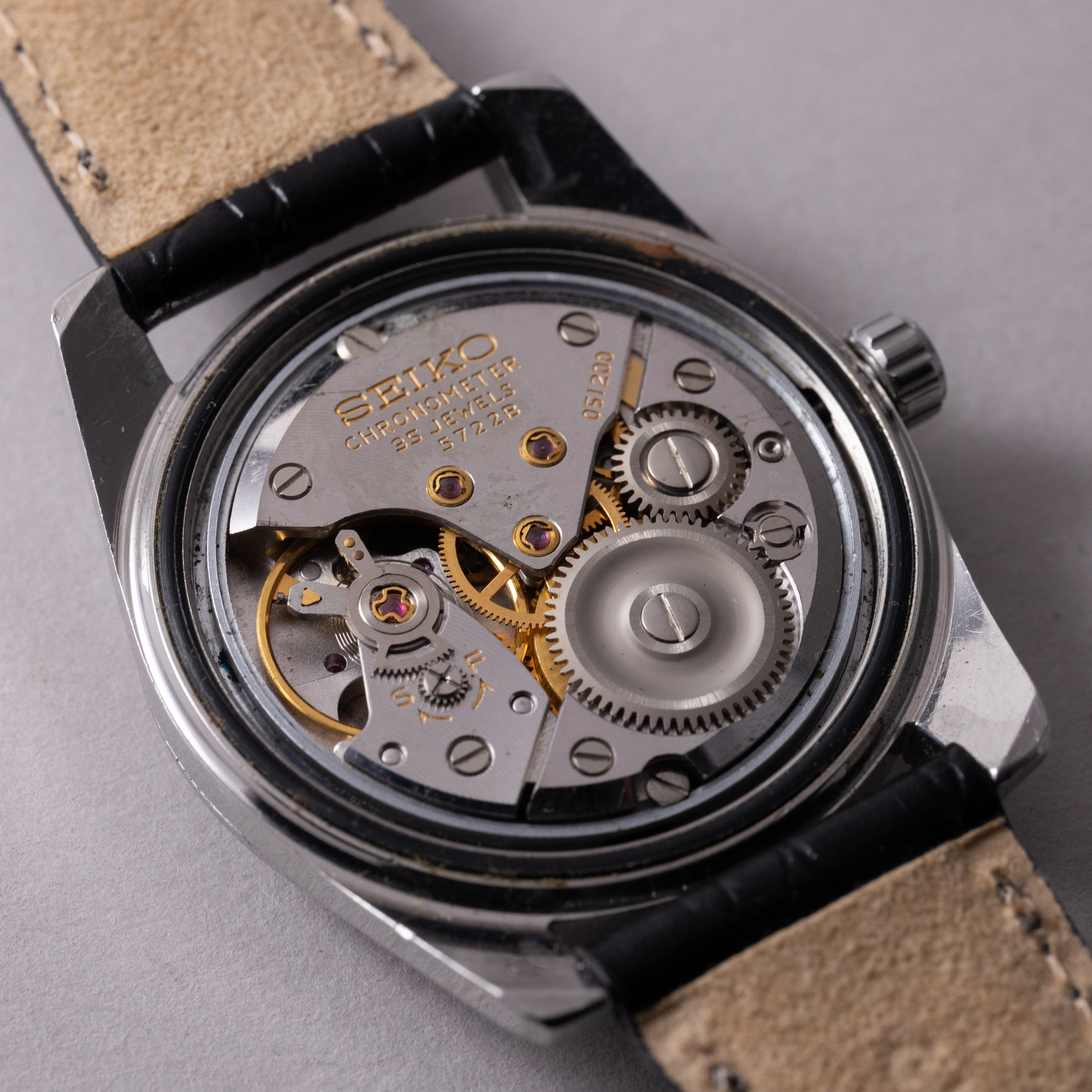 グランドセイコー セルフデーター 1965年製 57GS クロノメーター Ref.5722-9990ライオン