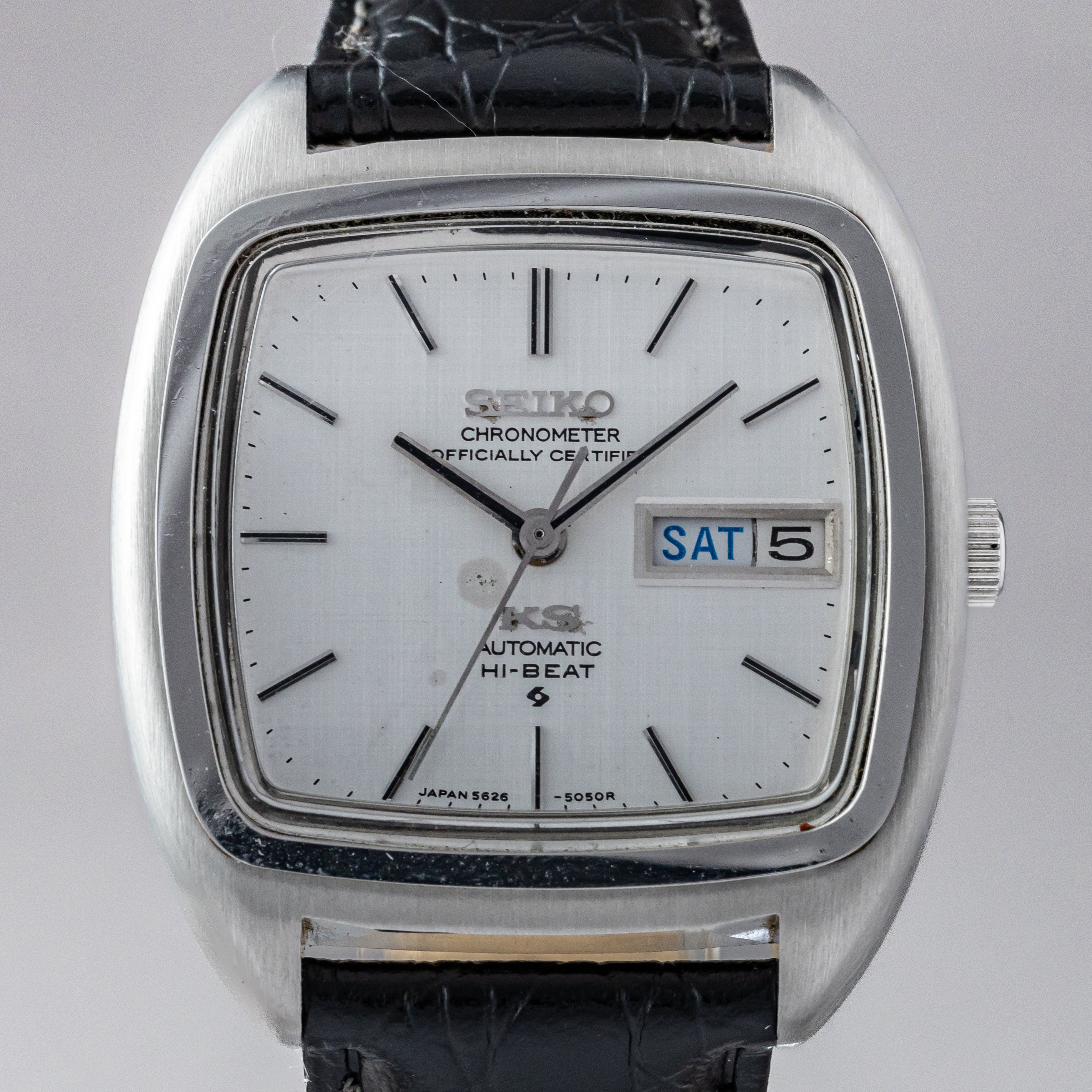 キングセイコー クロノメーター 1974年製 スクエアケース Ref.5625-5040