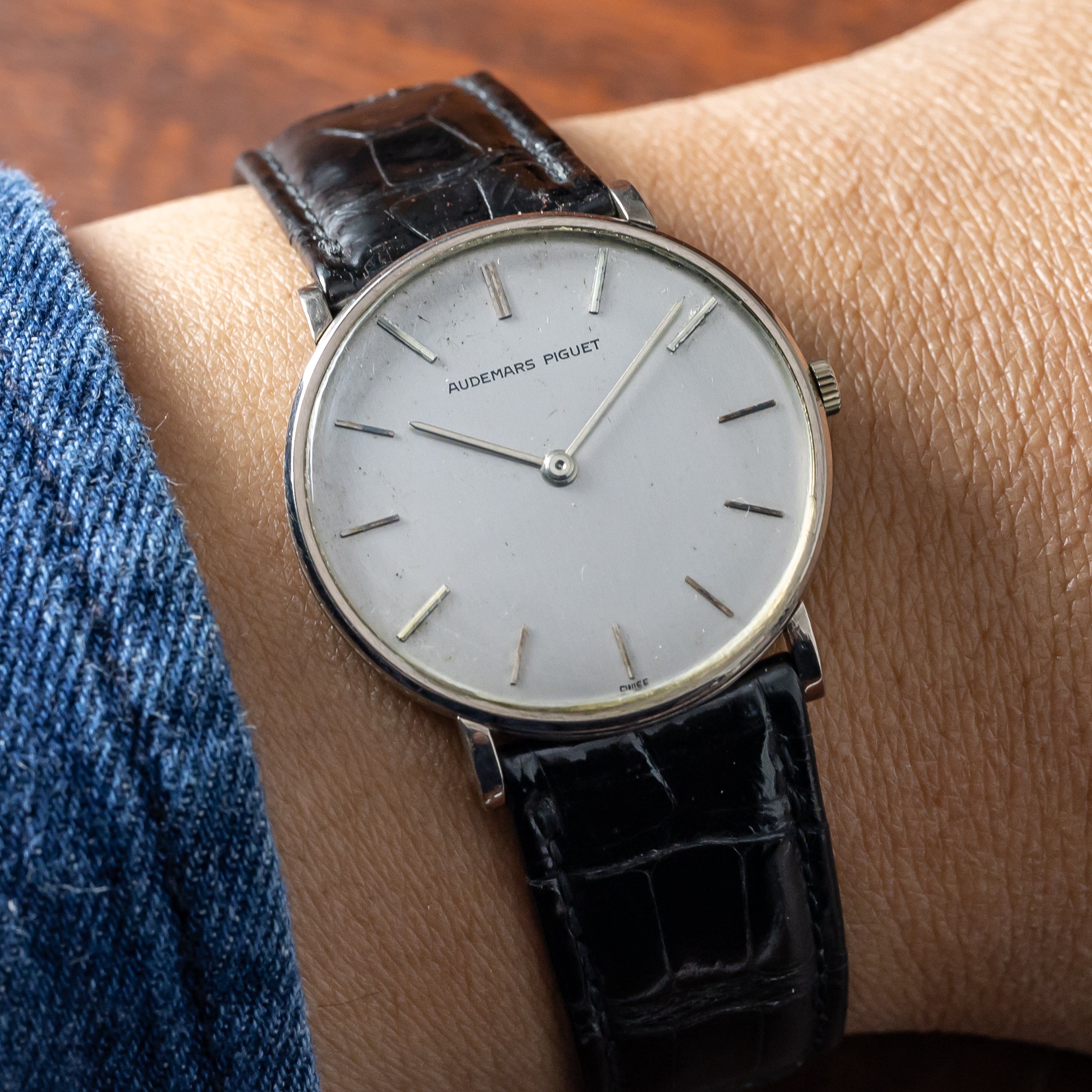 オーデマ・ピゲ 18KWG ウルトラスリム 1976~1979年製 Cal.2003/1 手巻き