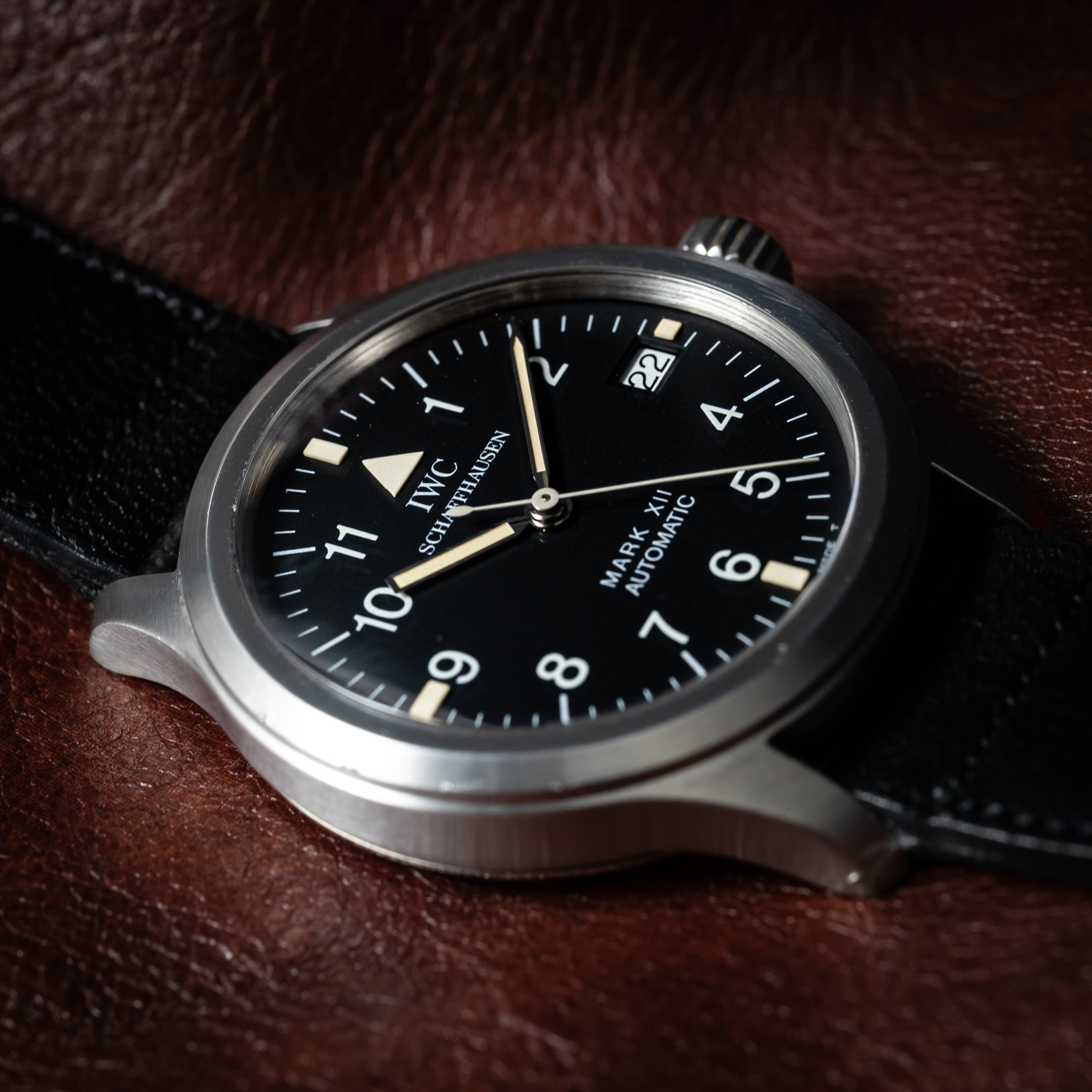 IWC マーク12 1996年製 Cal.884/2 Ref.3241 ギャラ 純正尾錠付き