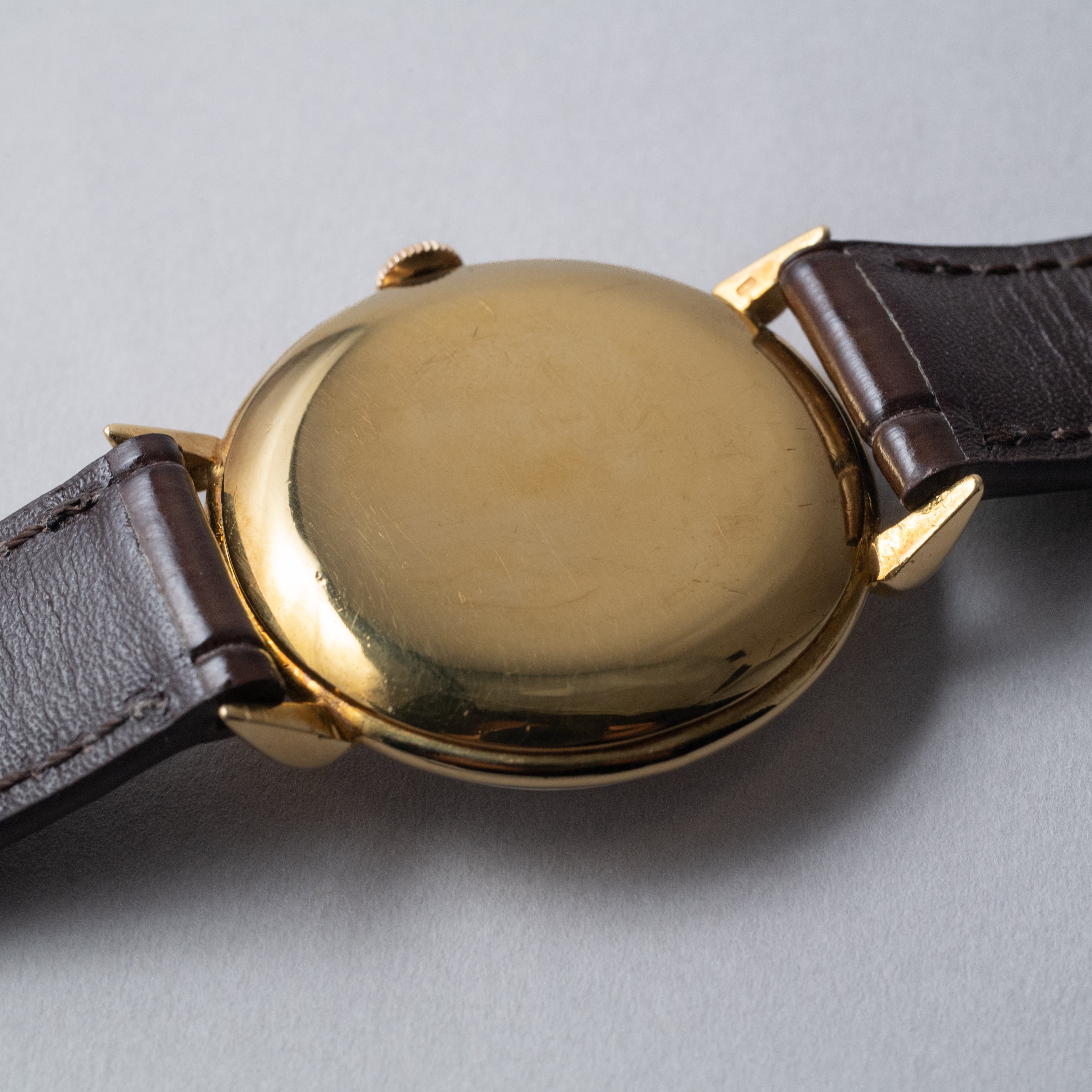 IWC 18金無垢 1952年製 ラウンドケース Cal.89 手巻き