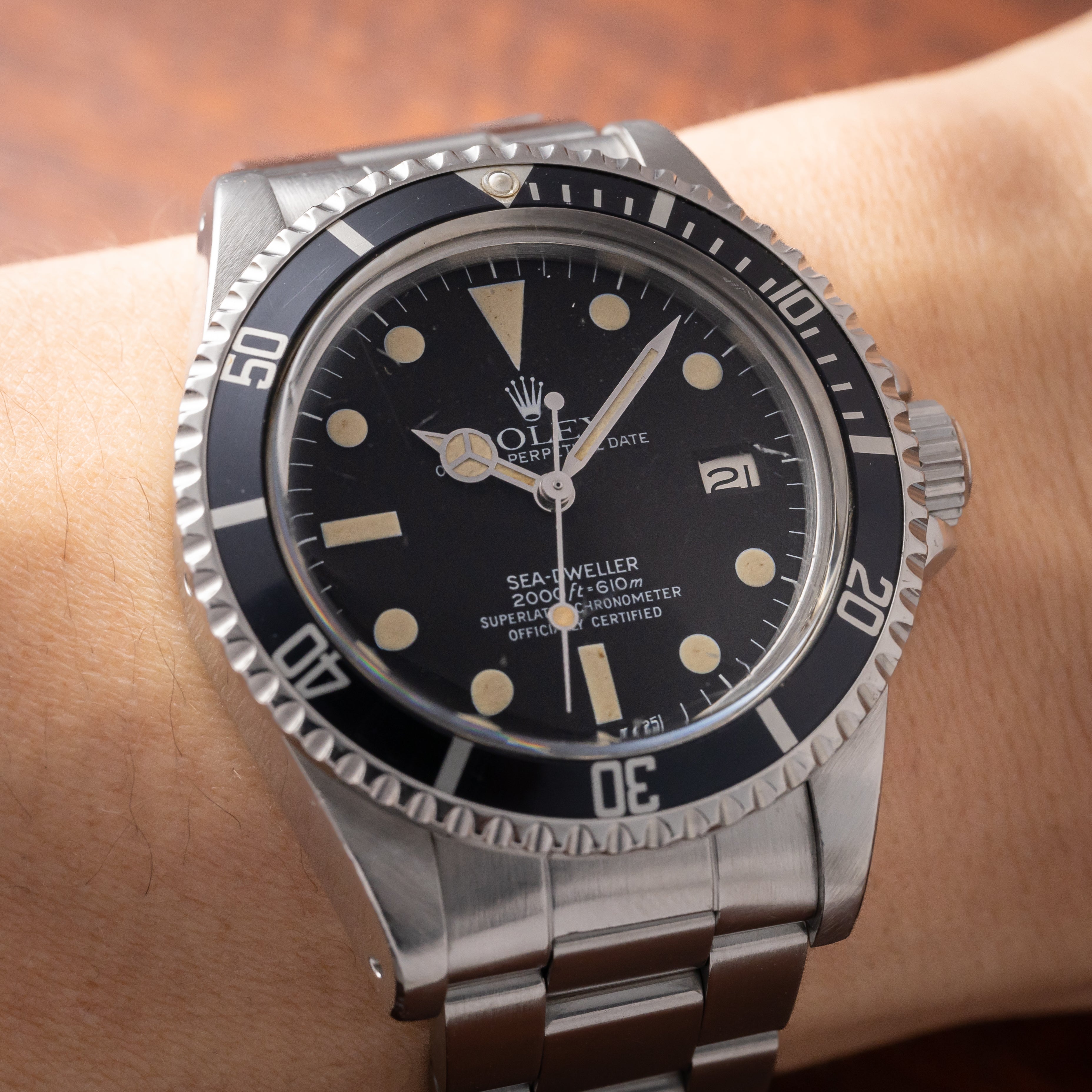 ロレックス シードゥエラー 1983年製 Ref.1665ギャラ箱付き