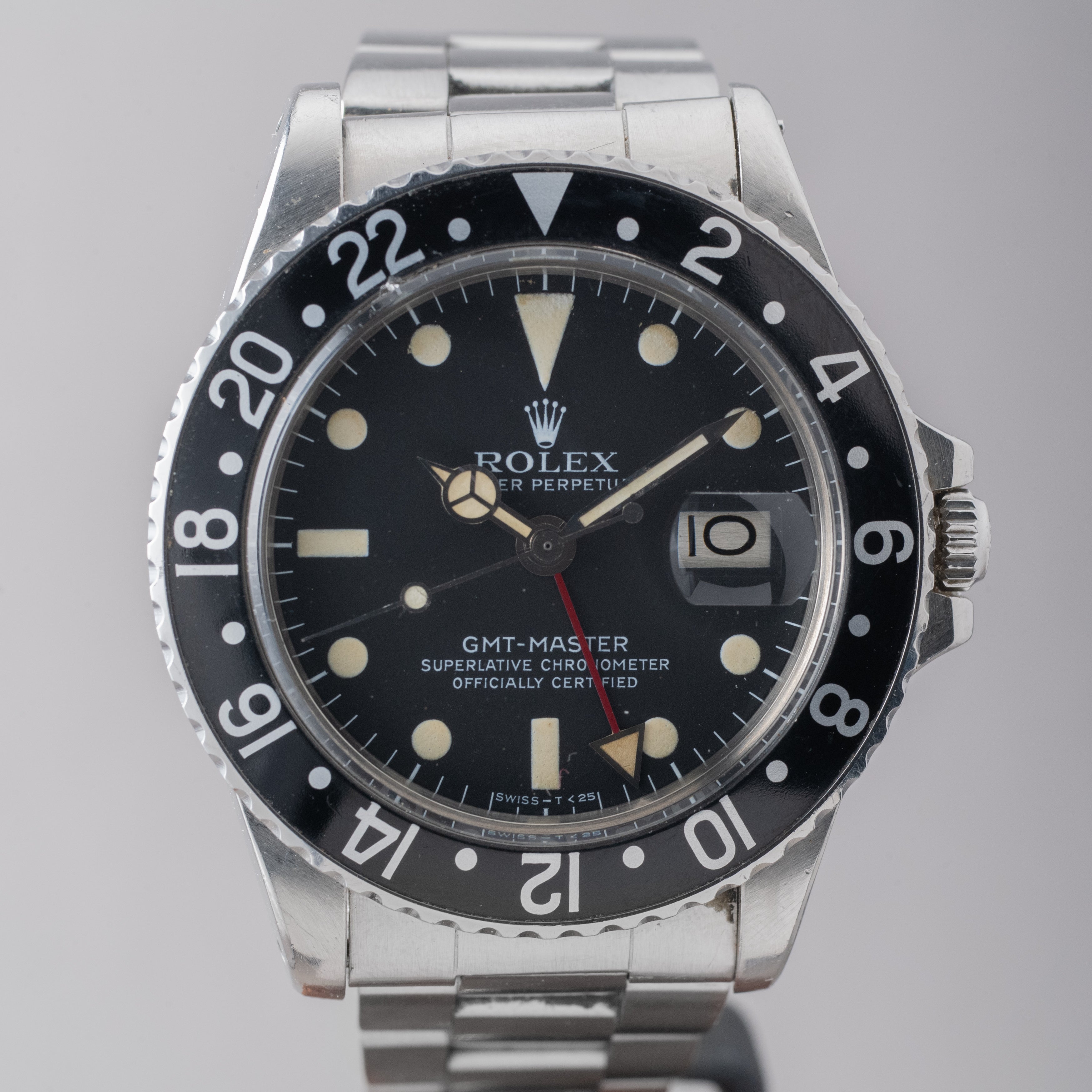 ロレックス GMTマスター 1978年製 Ref.1675 純正オイスターブレス