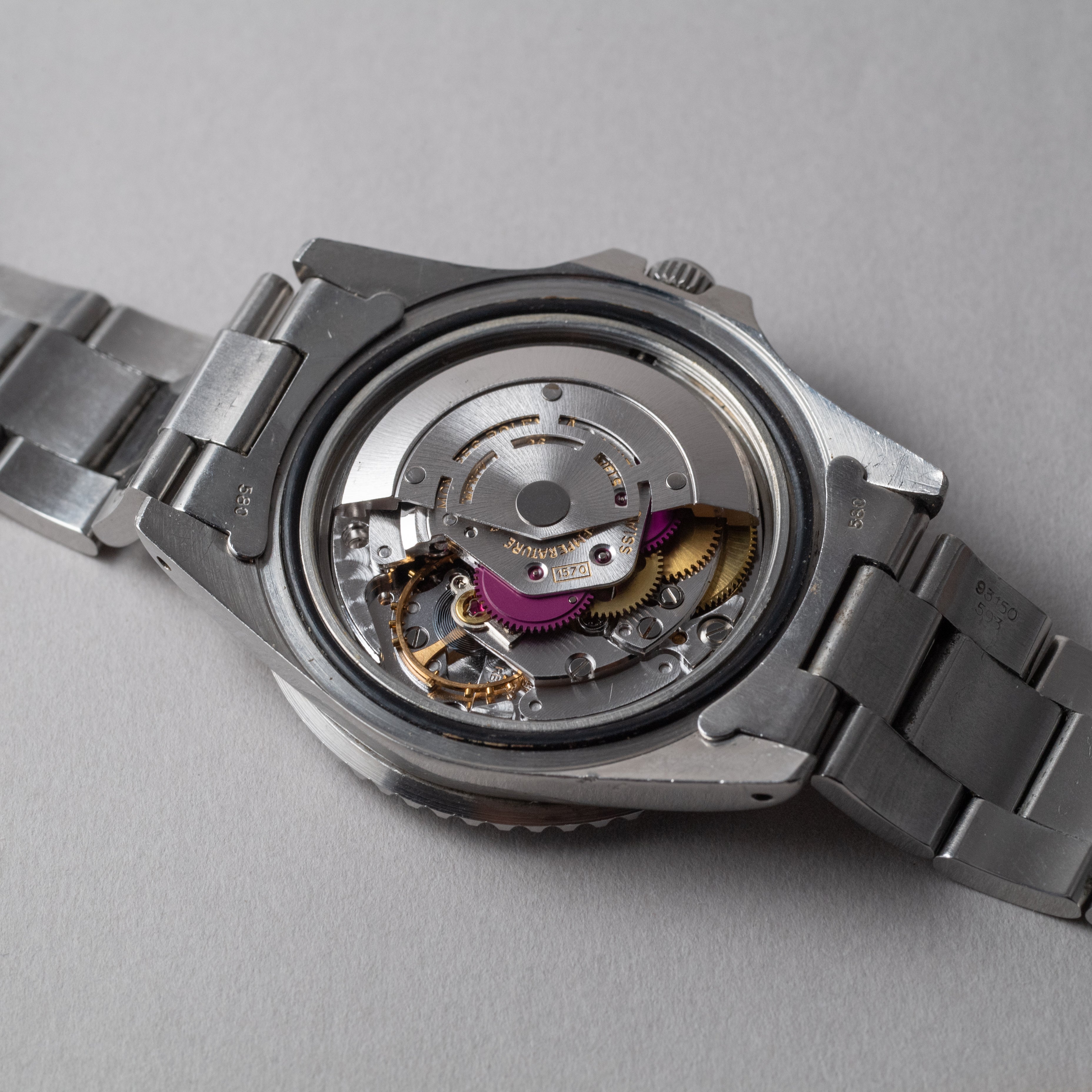 ロレックス GMTマスター 1978年製 Ref.1675 純正オイスターブレス