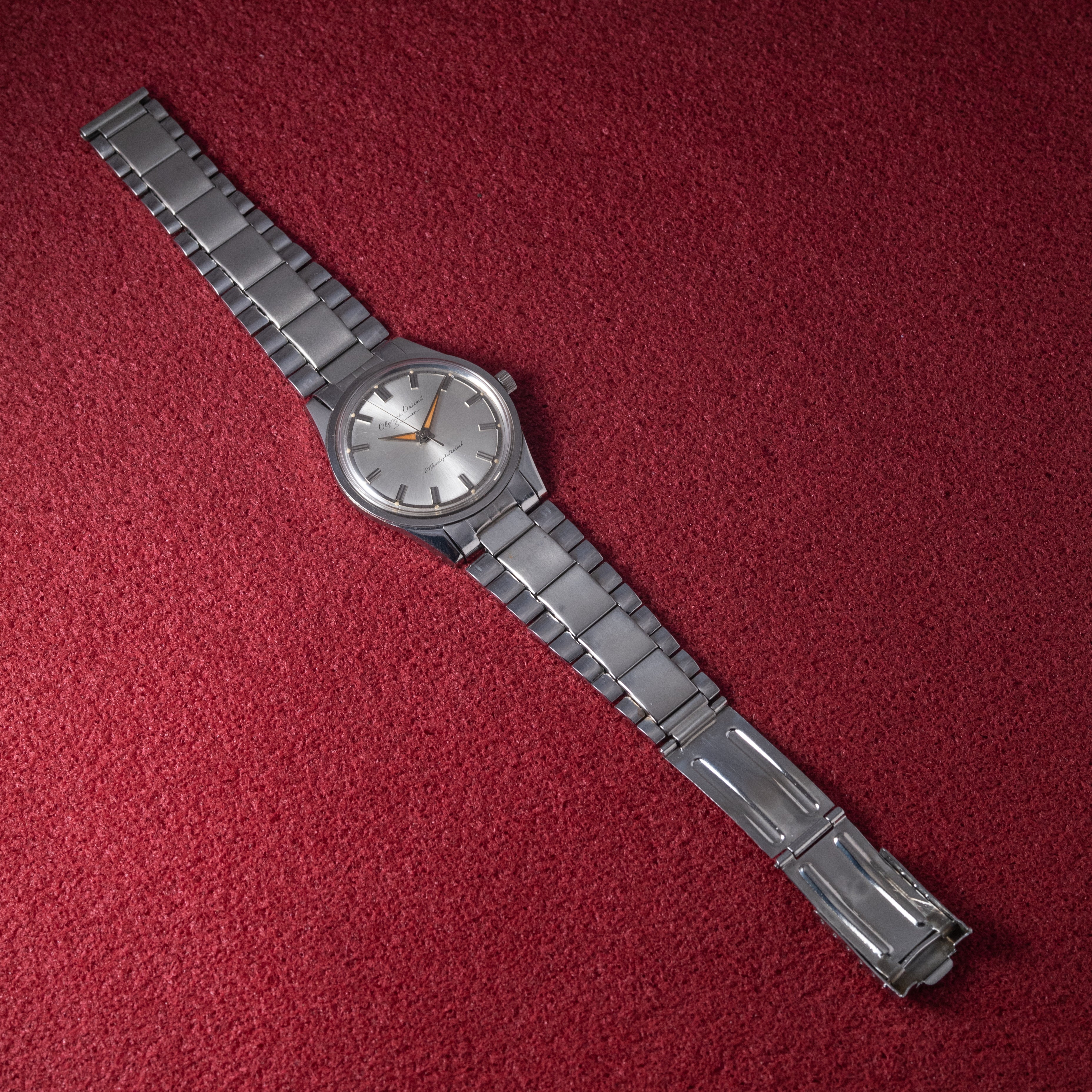 オリンピアオリエント スイマー 21石 手巻き 1960年代製