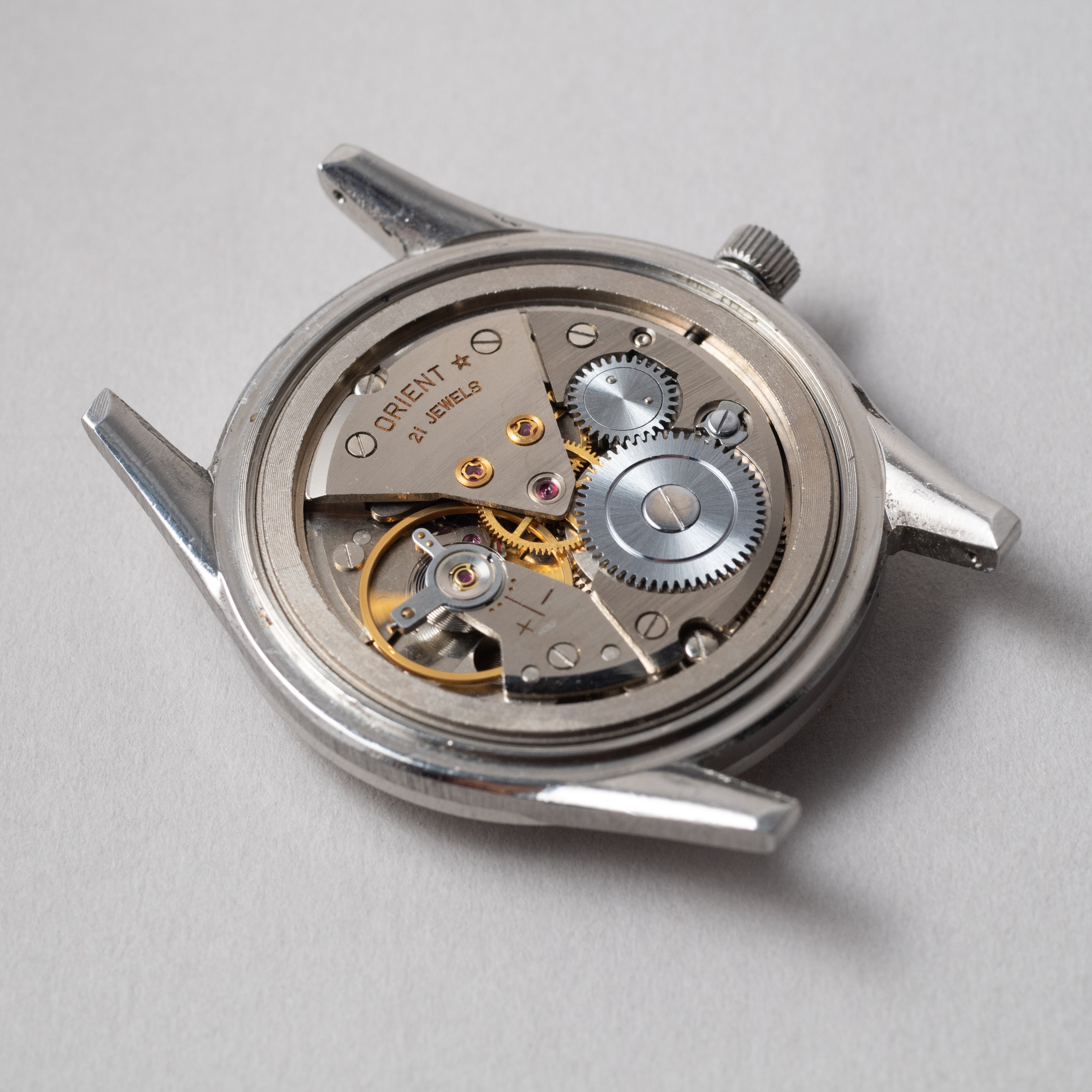 オリンピアオリエント スイマー 21石 手巻き 1960年代製