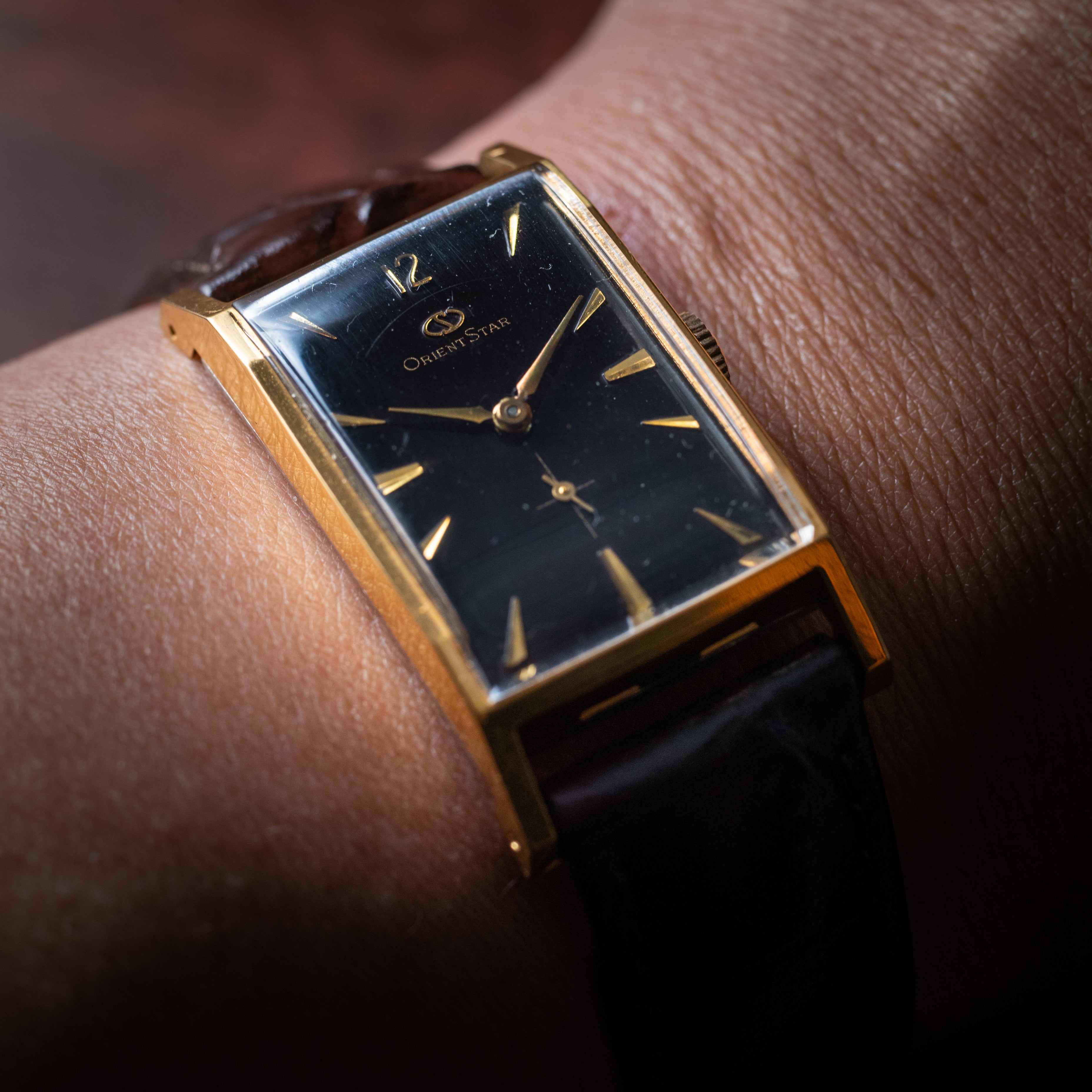 オリエントスター レクタンギュラー 角金 1960年代製