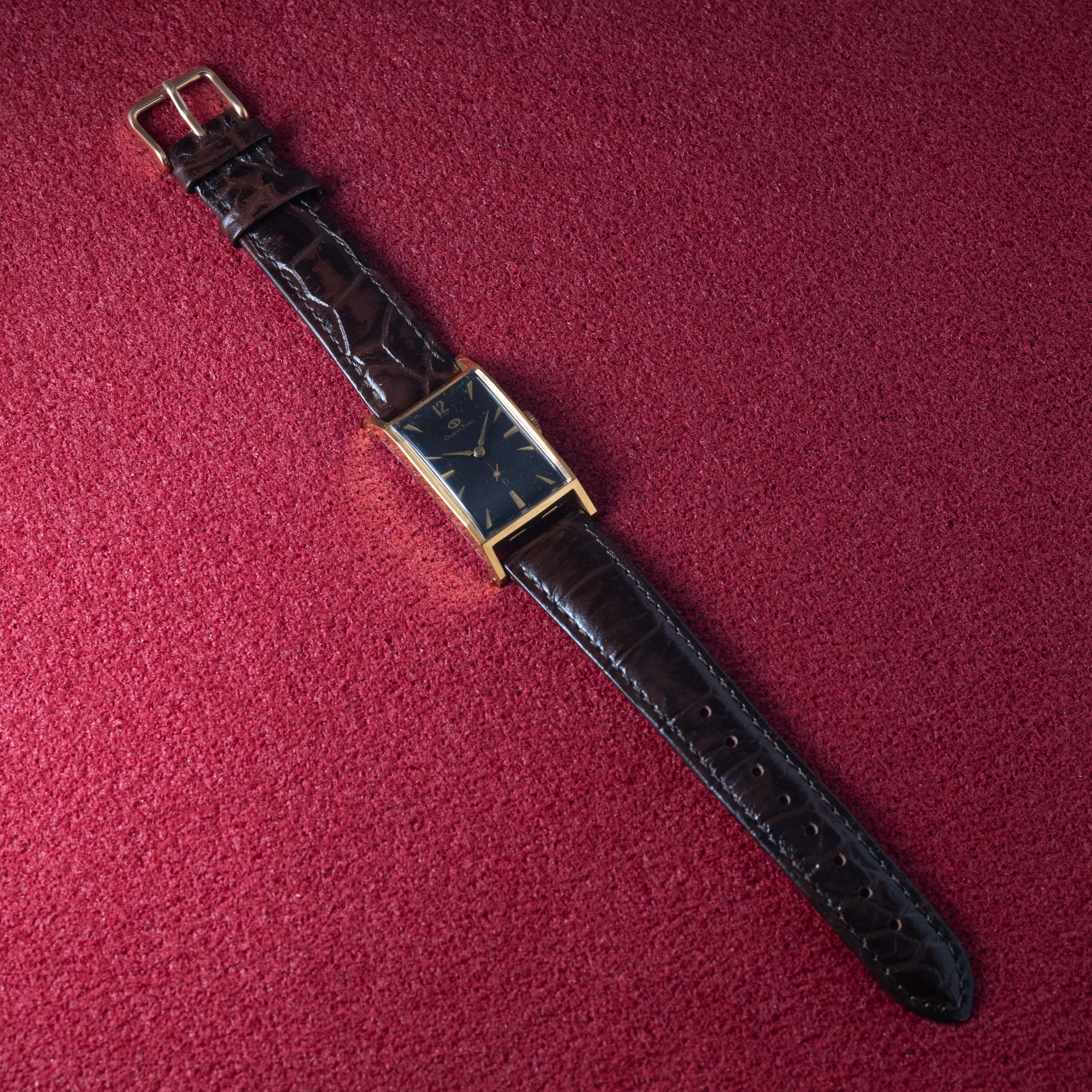 オリエントスター レクタンギュラー 角金 1960年代製