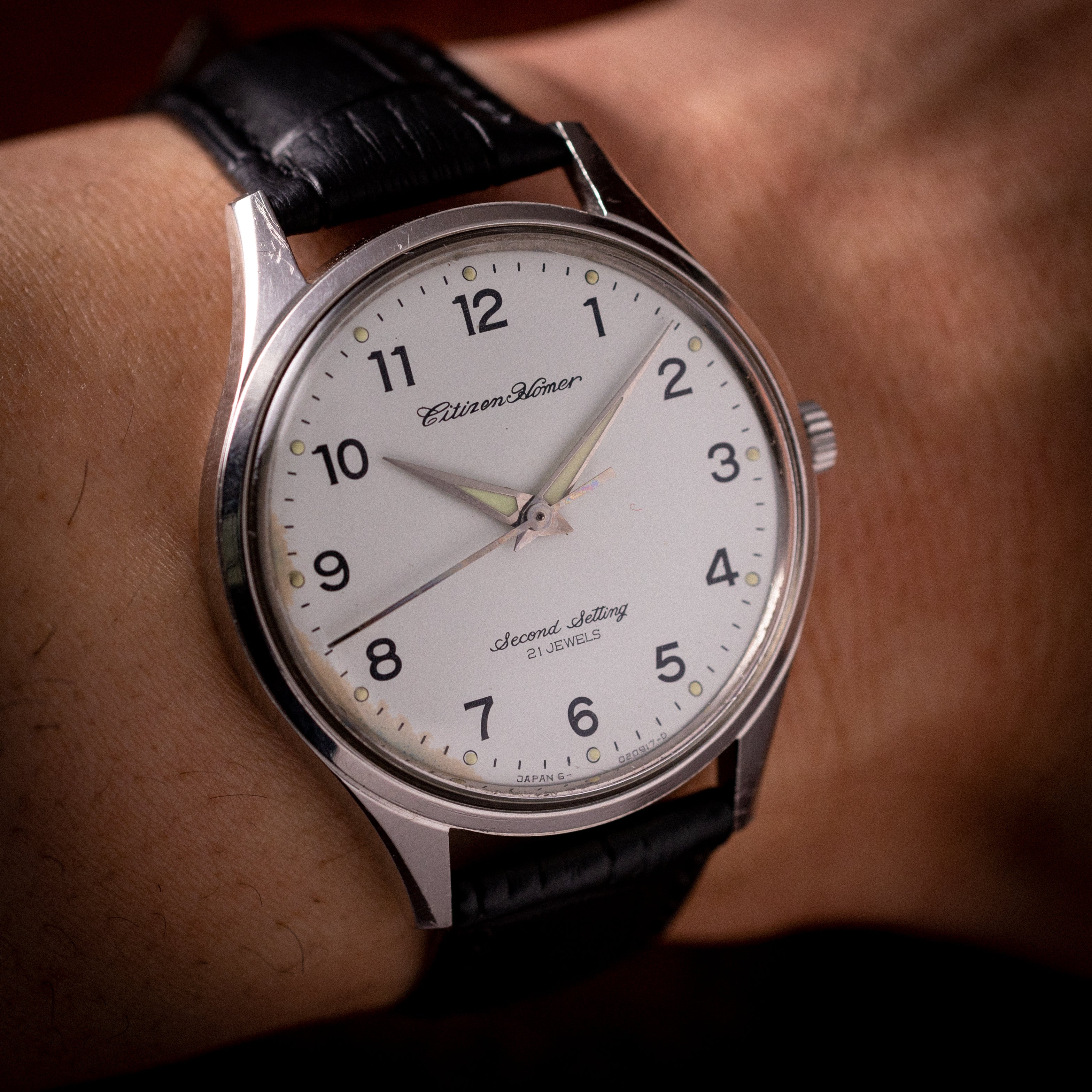 シチズン ホーマー 1971年製/昭和46年製 門鉄 手巻き