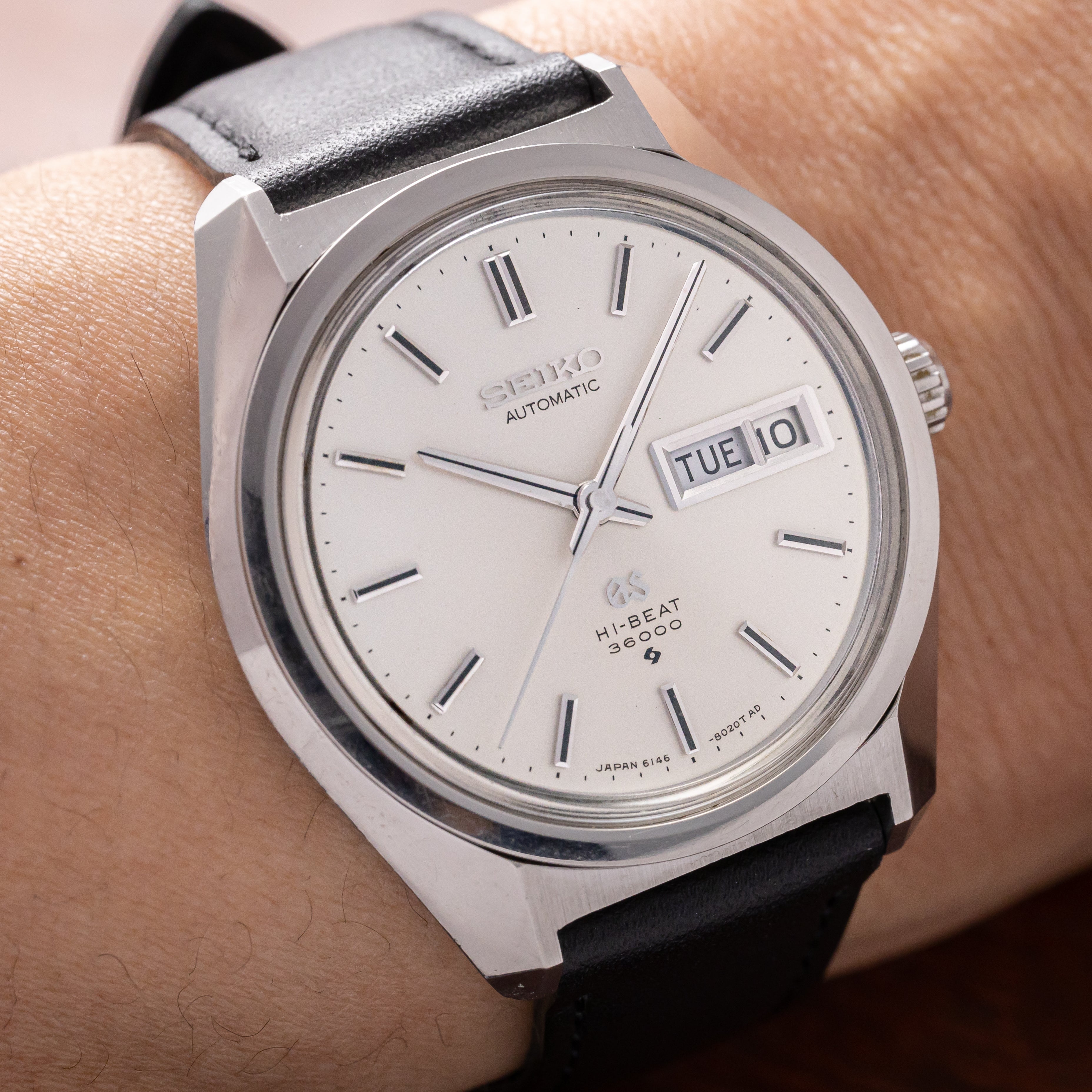 セイコー グランドセイコー 1968年製 61GS AD文字盤 SSケース Cal.6146 Ref.6146-8000