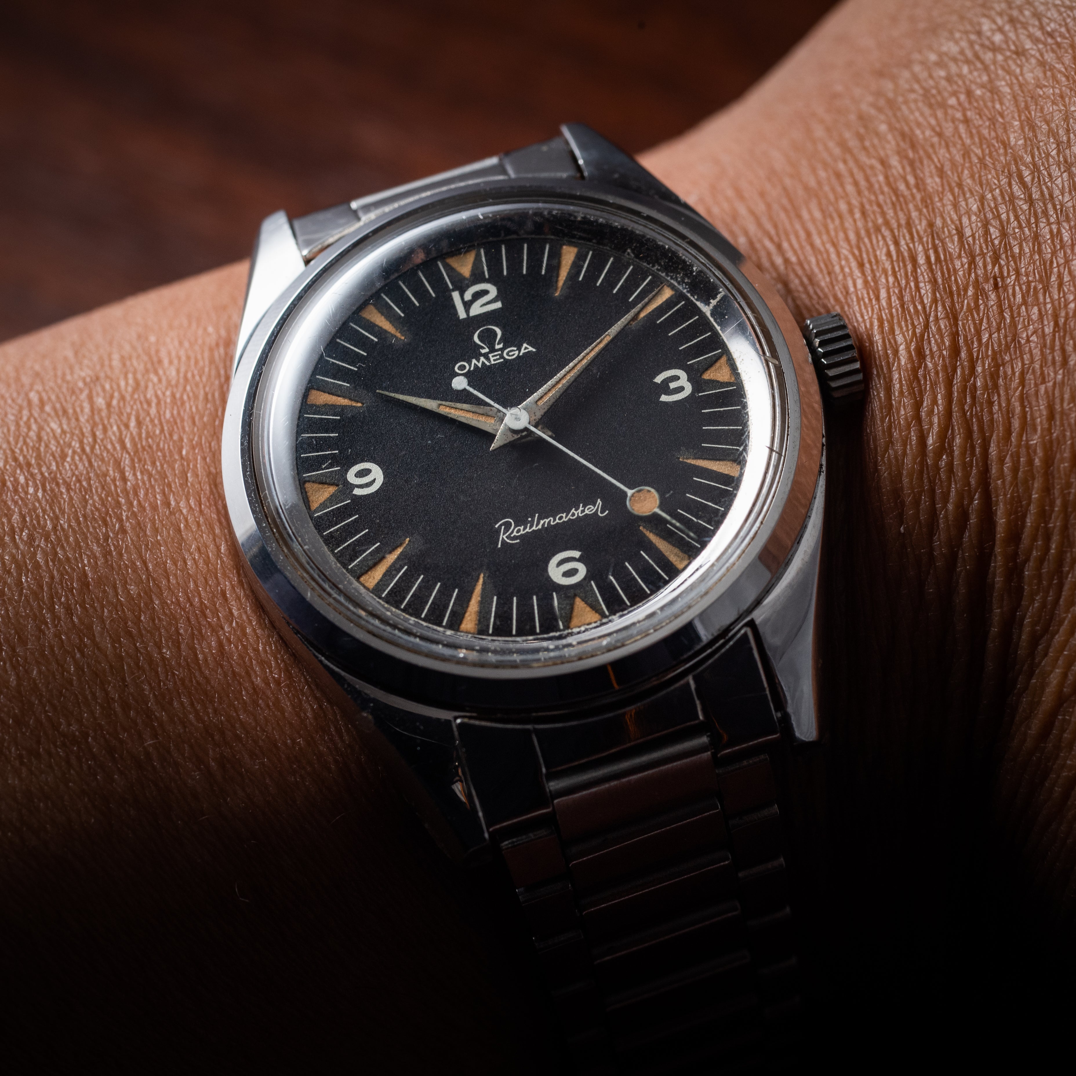 オメガ レイルマスター Ref.2914-6SC 1961年製 キャタピラブレス