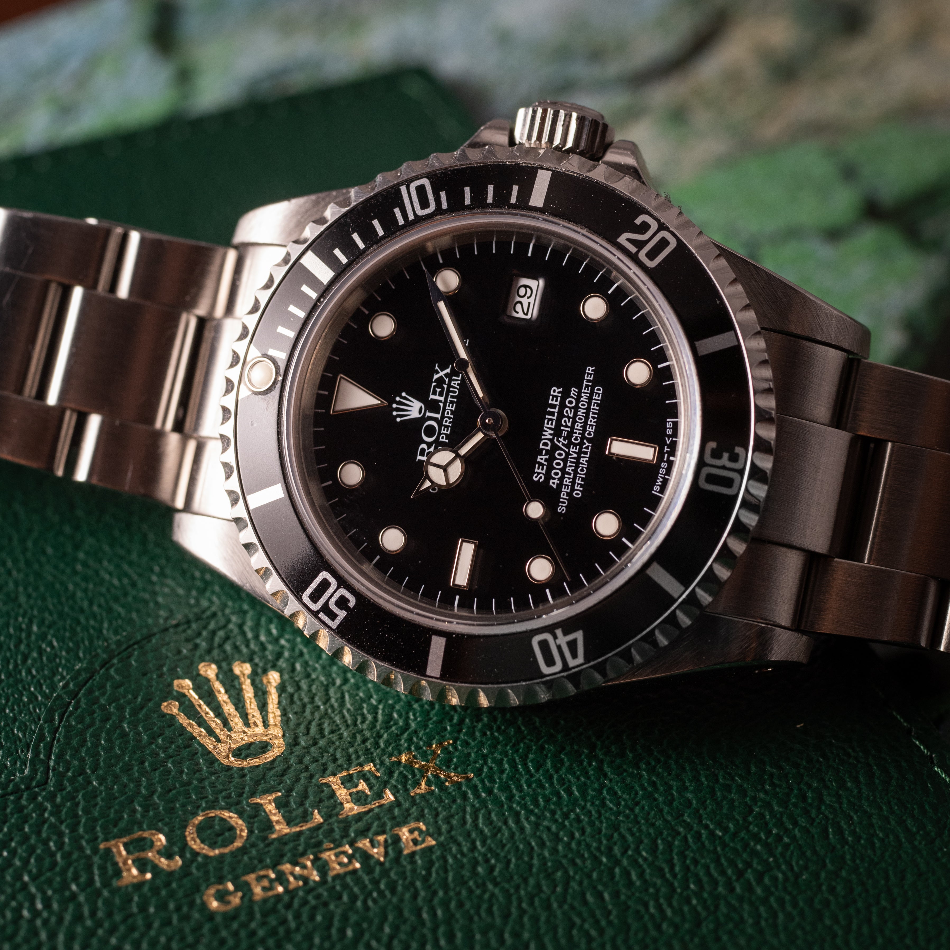 ロレックス シードゥエラー 1996年製 Ref.16600 箱、冊子付き