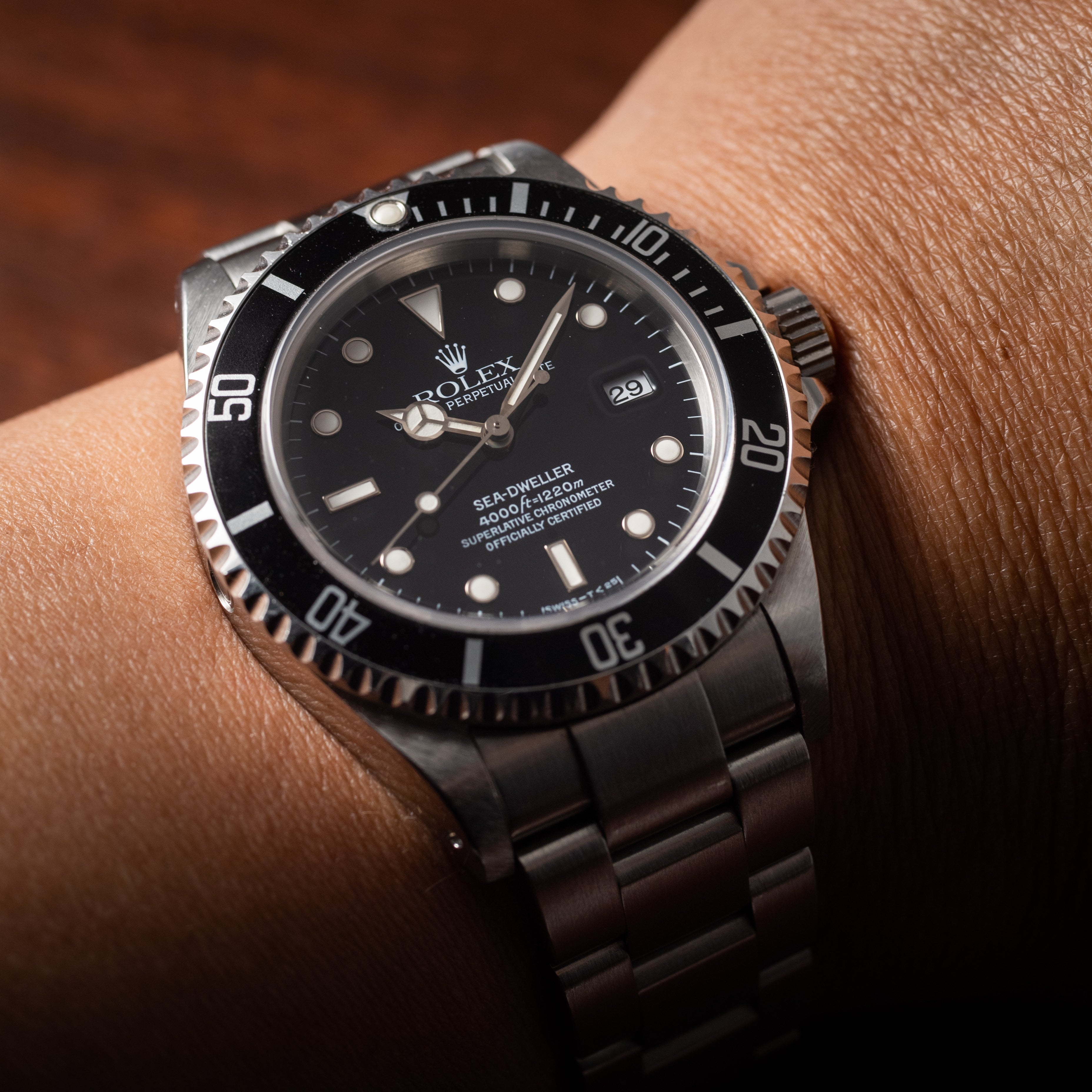 ロレックス シードゥエラー 1996年製 Ref.16600 箱、冊子付き