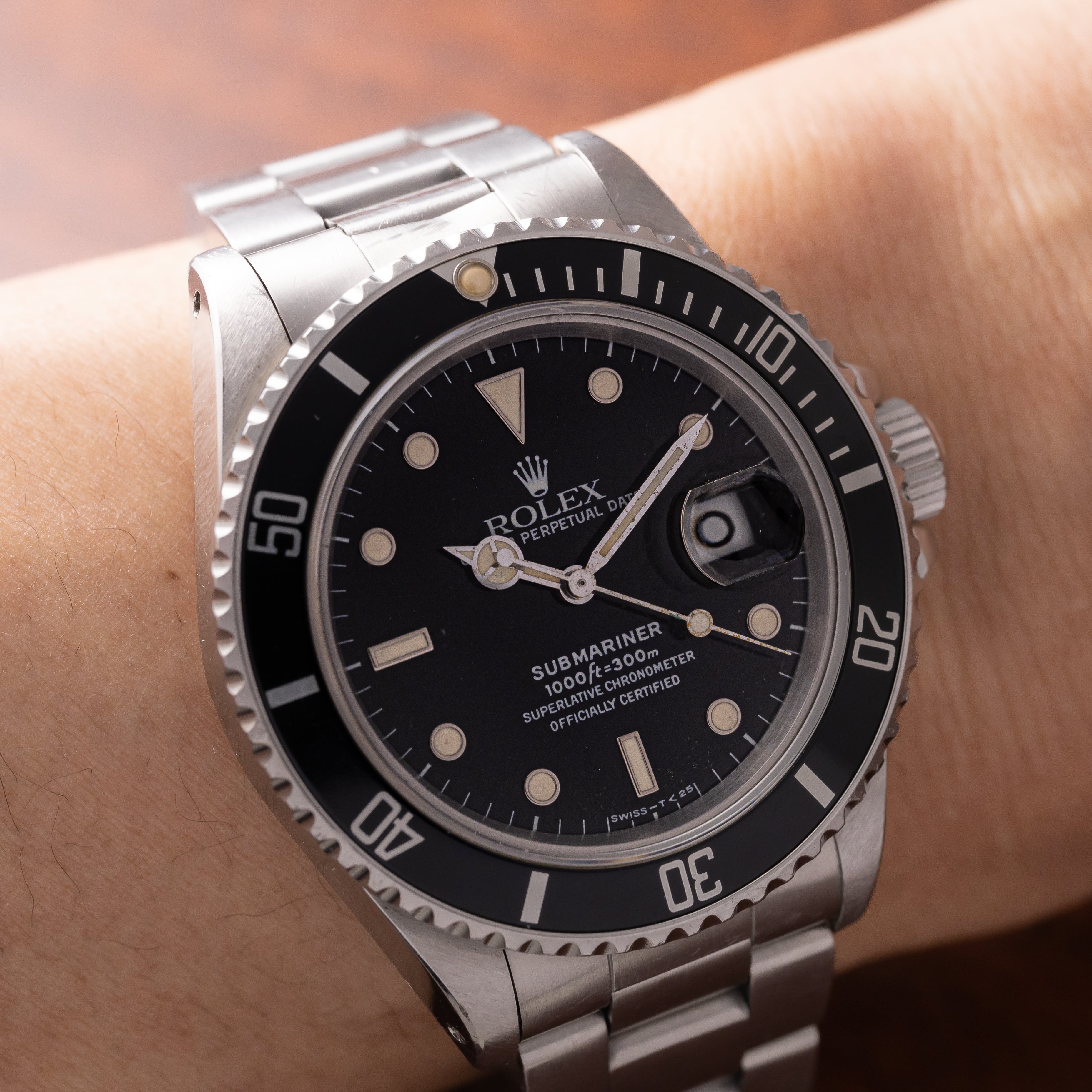 ロレックス サブマリーナデイト Cal.3035 Ref.16800