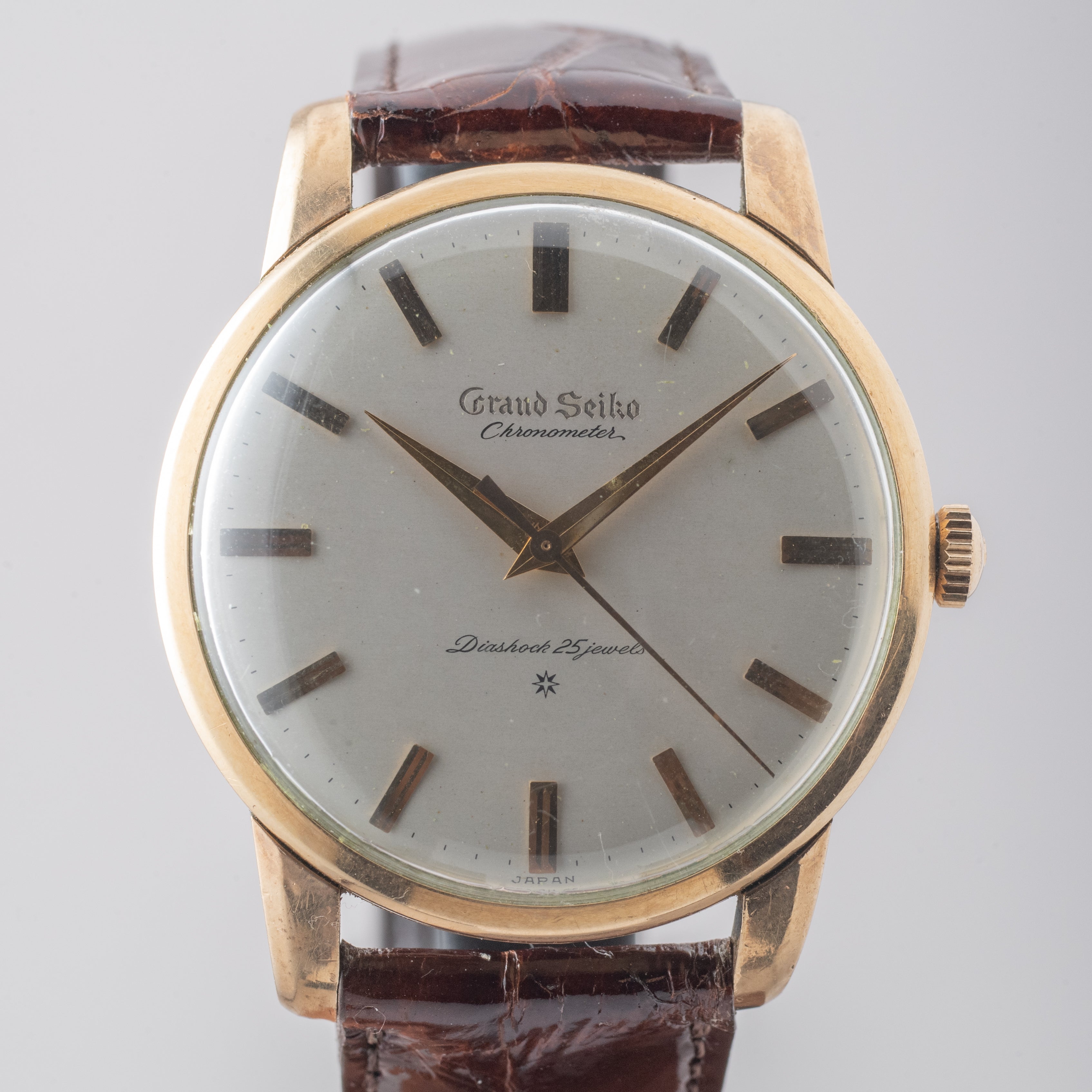 グランドセイコー 1st 1961年製 彫り文字盤