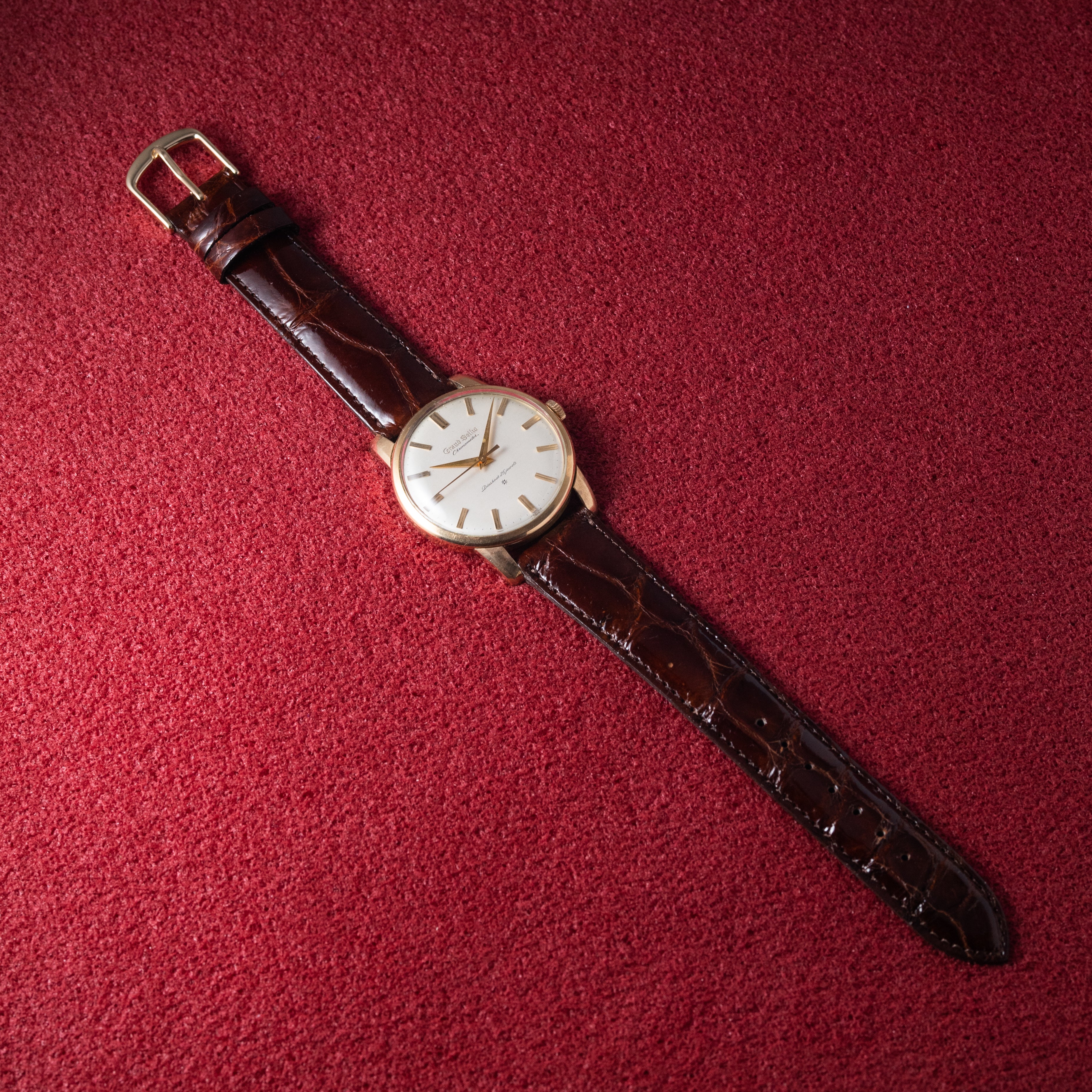 グランドセイコー 1st 1961年製 彫り文字盤