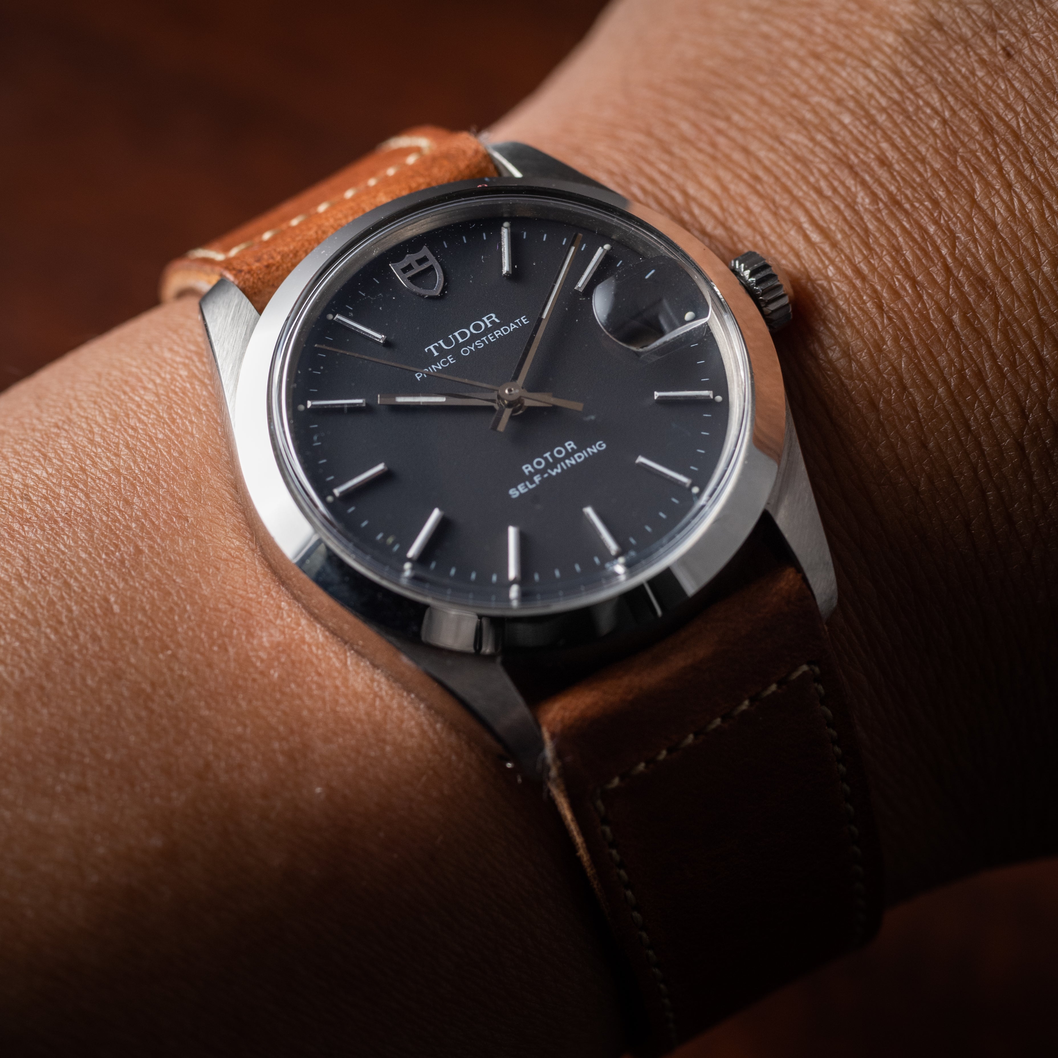 チューダー 1980年製/昭和55年製 プリンス オイスターデイト リダンブラック