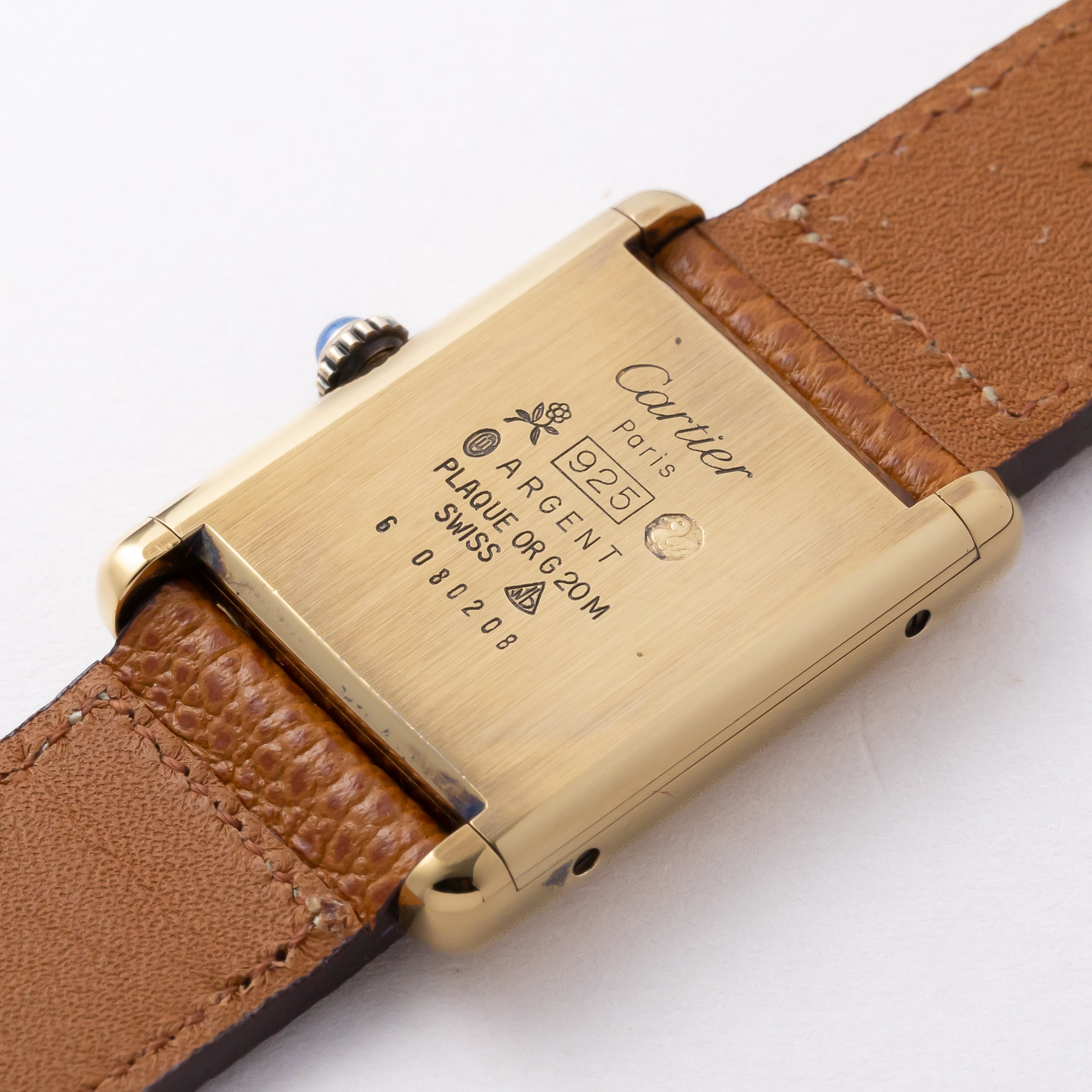 カルティエ マストタンクLM 1980年代 クリームローマン 手巻き