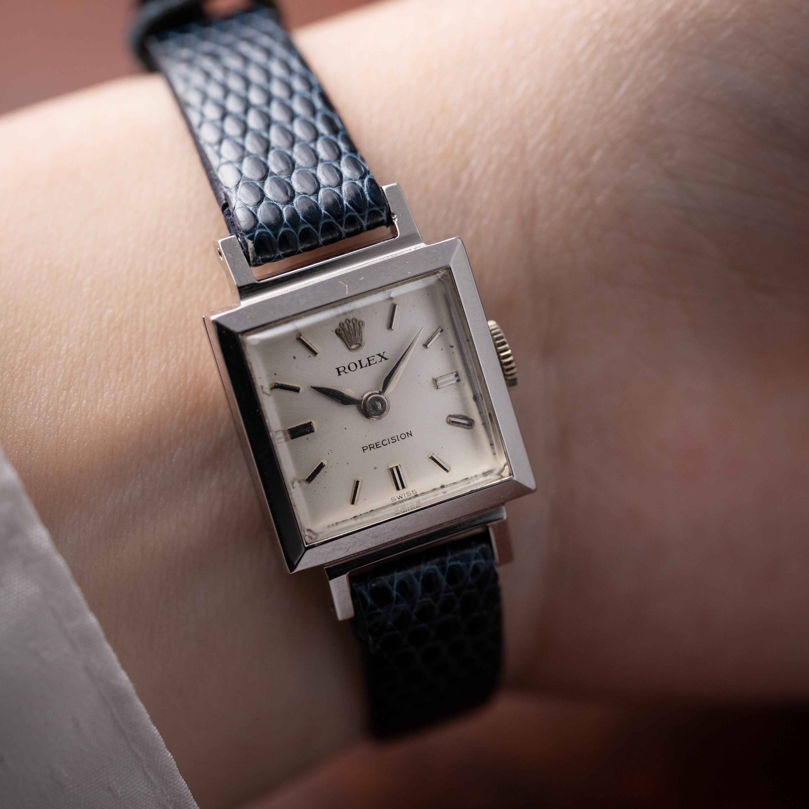 ロレックス レディース スクエアケース ステンレス 1960年代製