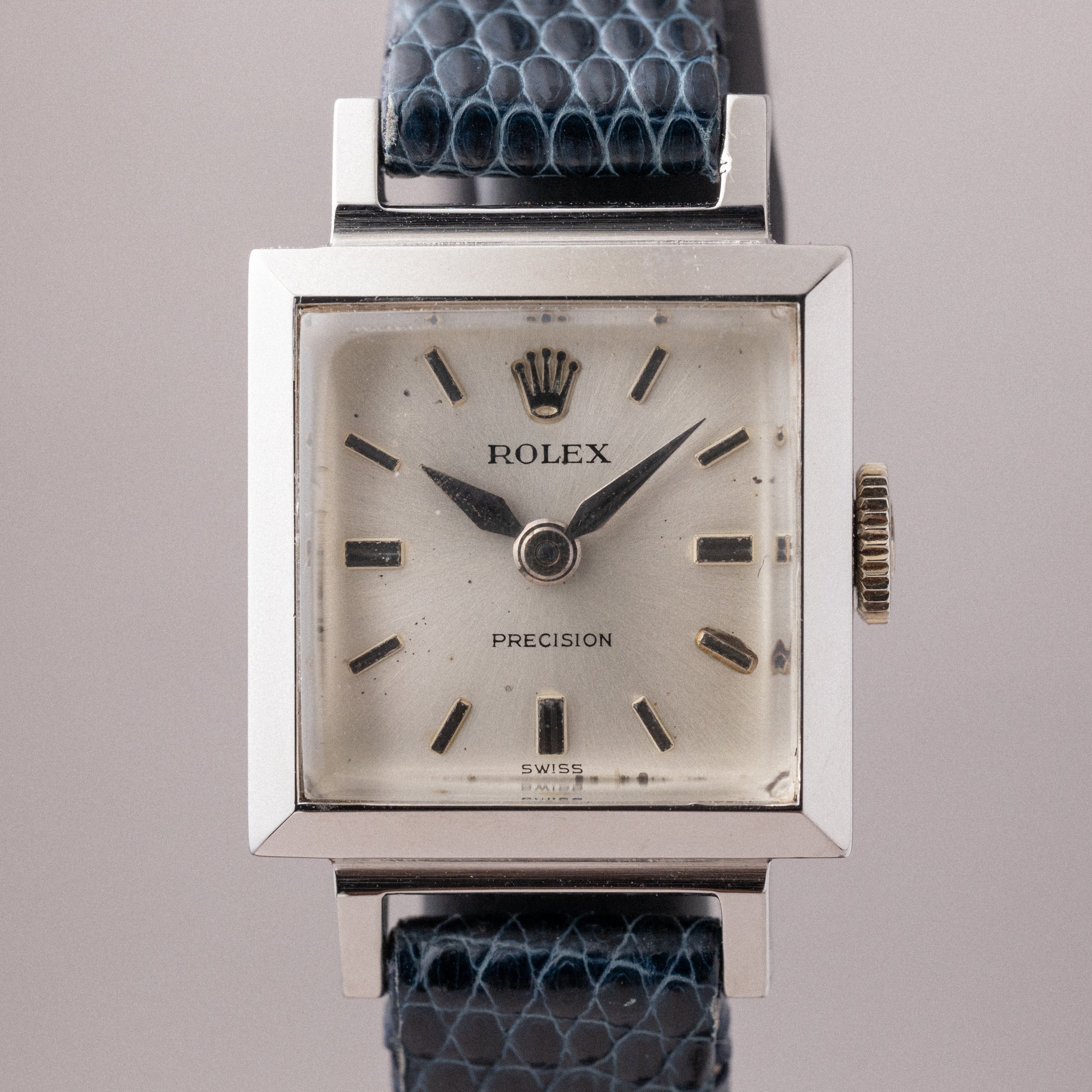 ロレックス レディース スクエアケース ステンレス 1960年代製