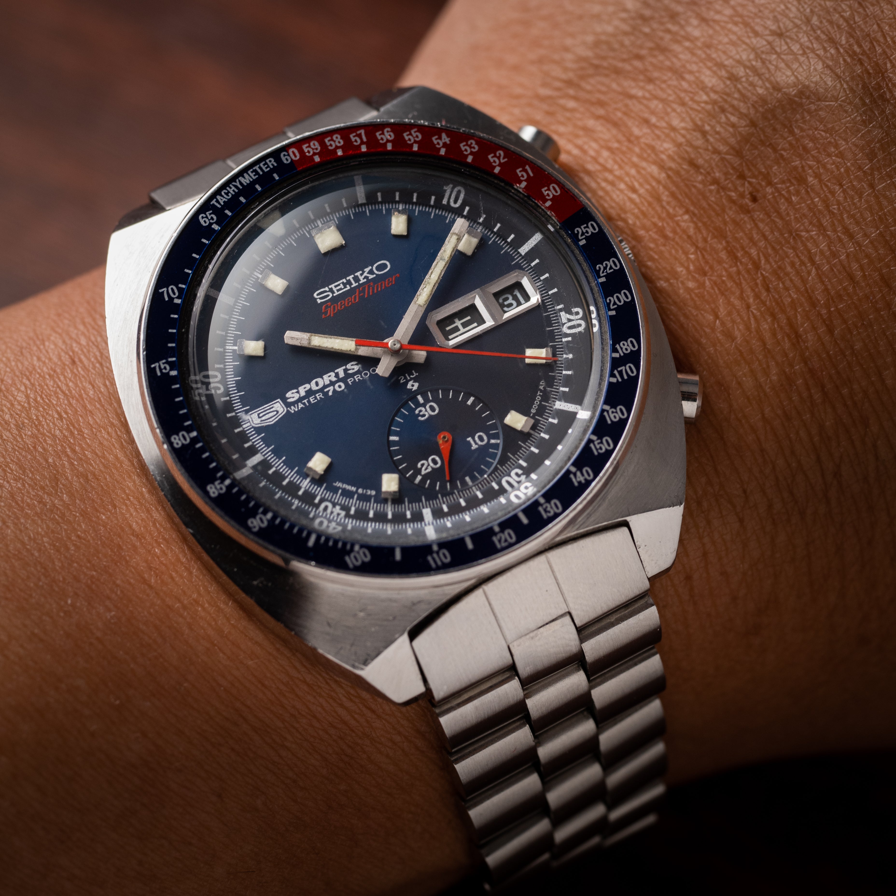 セイコー 1969年製 5スポーツ スピードタイマー Ref.6139-6000 クロノグラフ