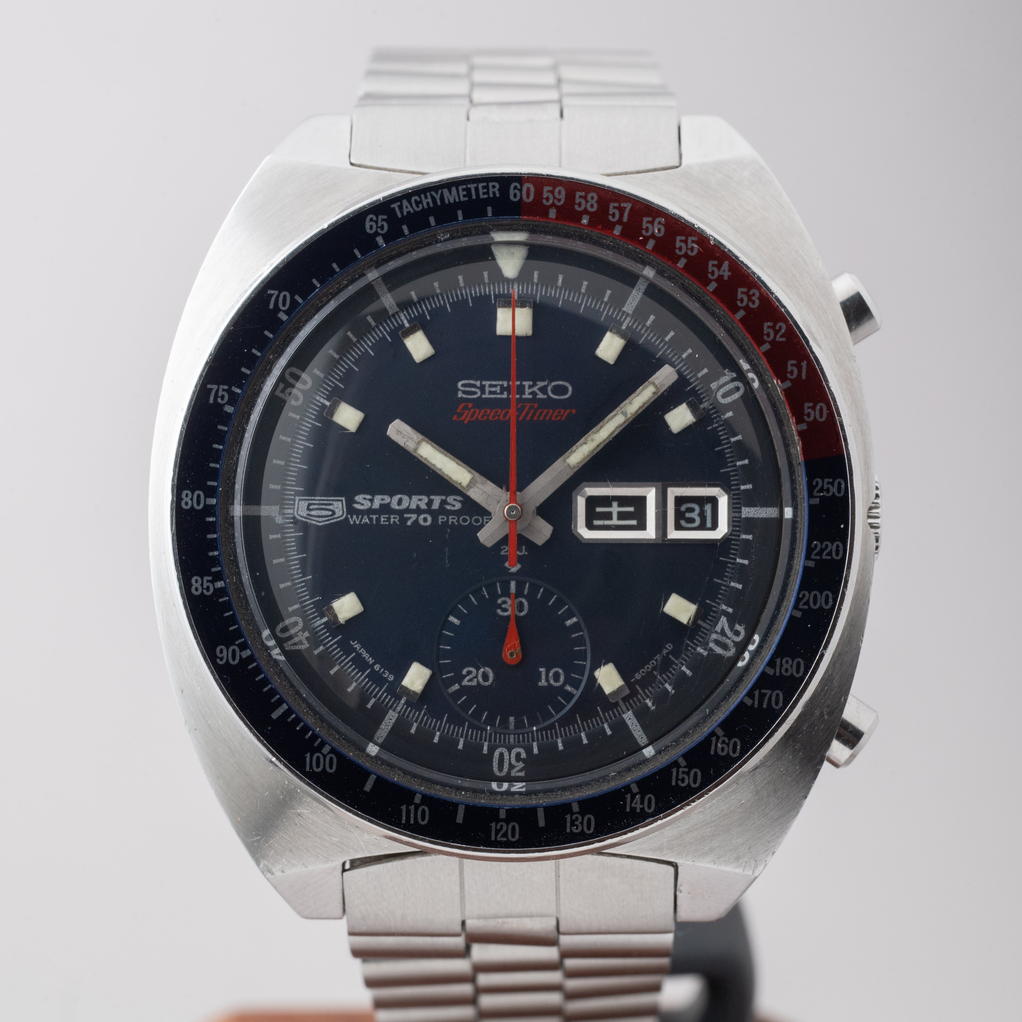 セイコー 1969年製 5スポーツ スピードタイマー Ref.6139-6000 クロノグラフ