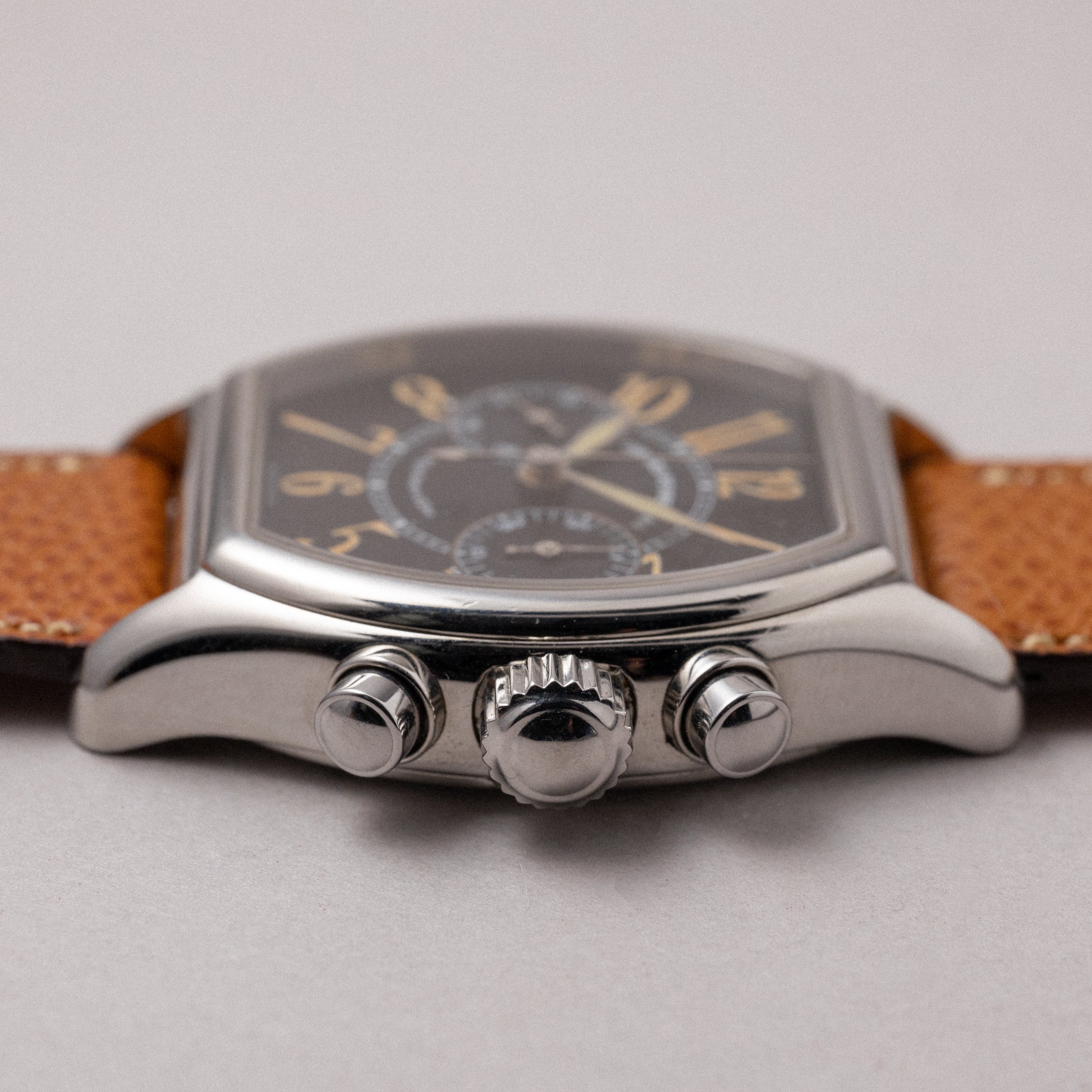 ジラールペルゴ リシュビル ブラックアラビアダイヤル 1990年代製 手巻き