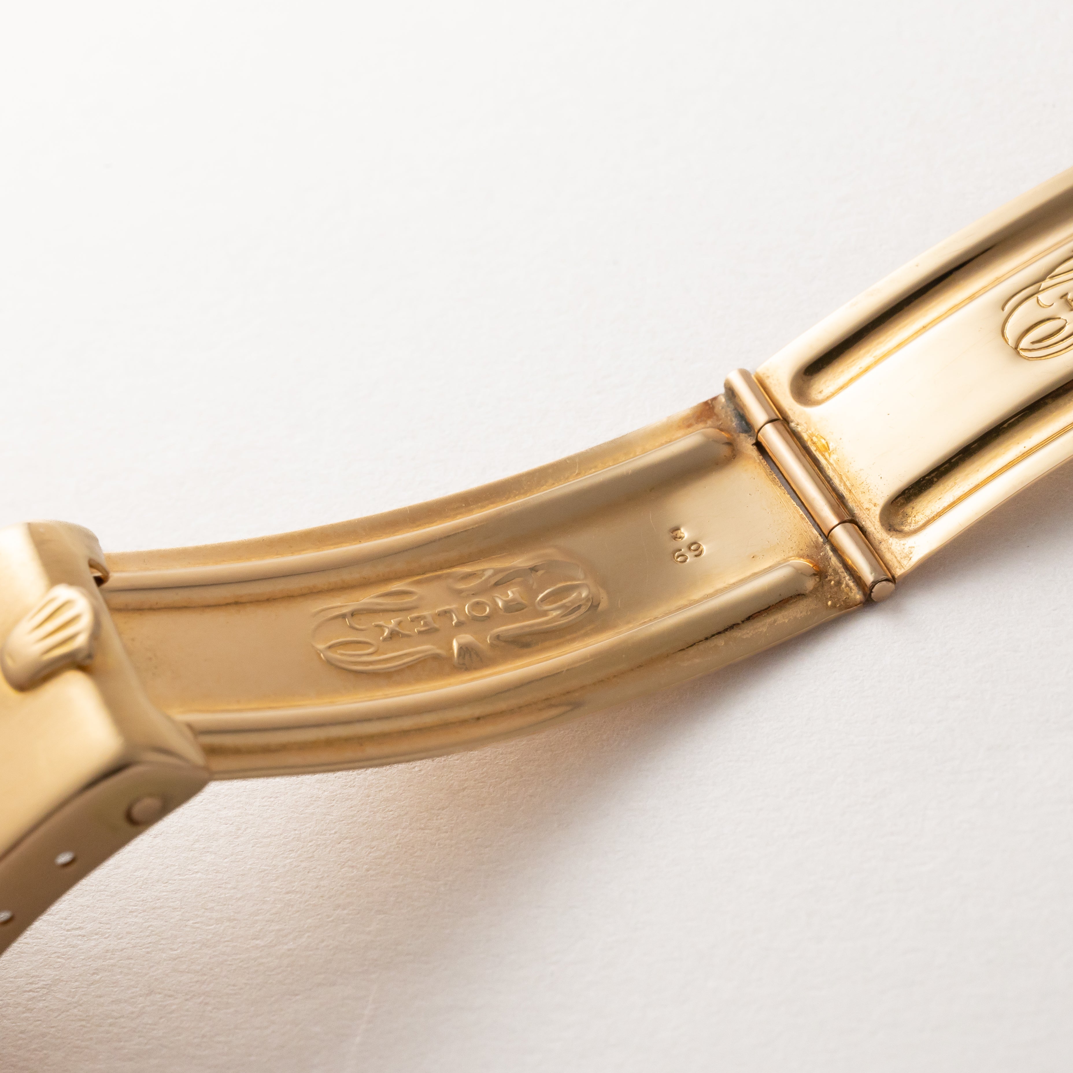 ロレックス デイデイト Ref.1802 18Kピンクゴールド ブラックミラーダイヤル 純正3連オイスターブレス 1960年代製