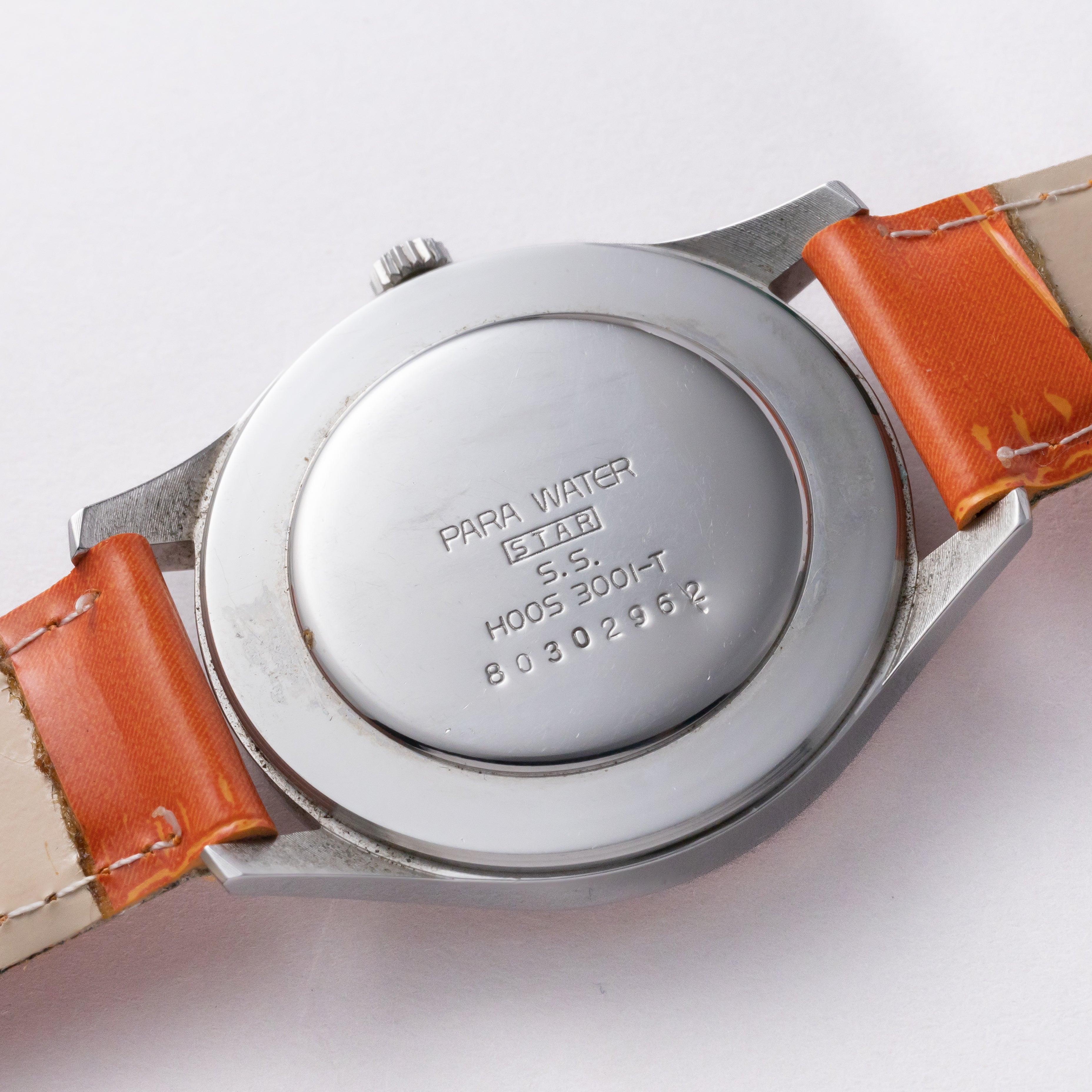 シチズン マリンスター オレンジダイヤル 1968年製 パラウォーター