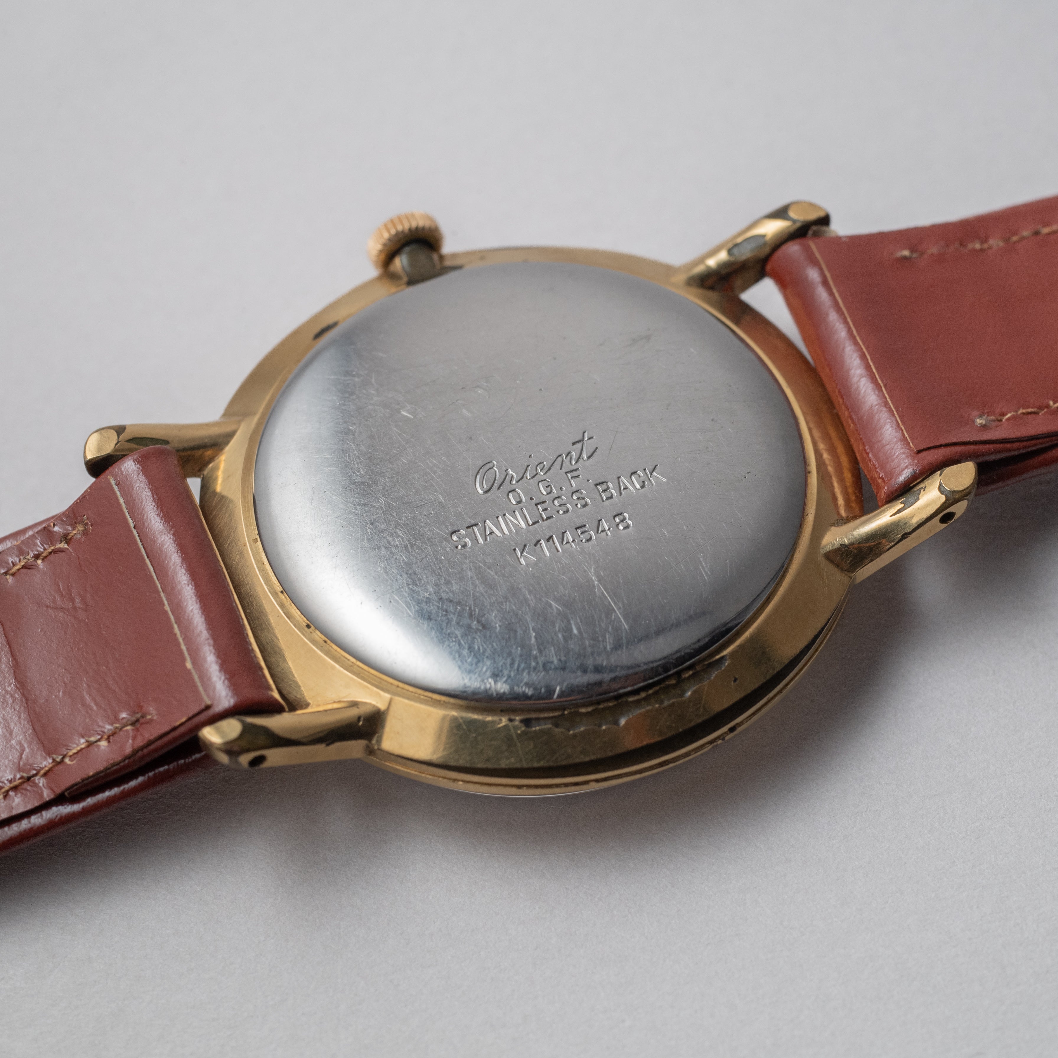 ロイヤルオリエント キリン模様文字盤 1960年代 手巻き