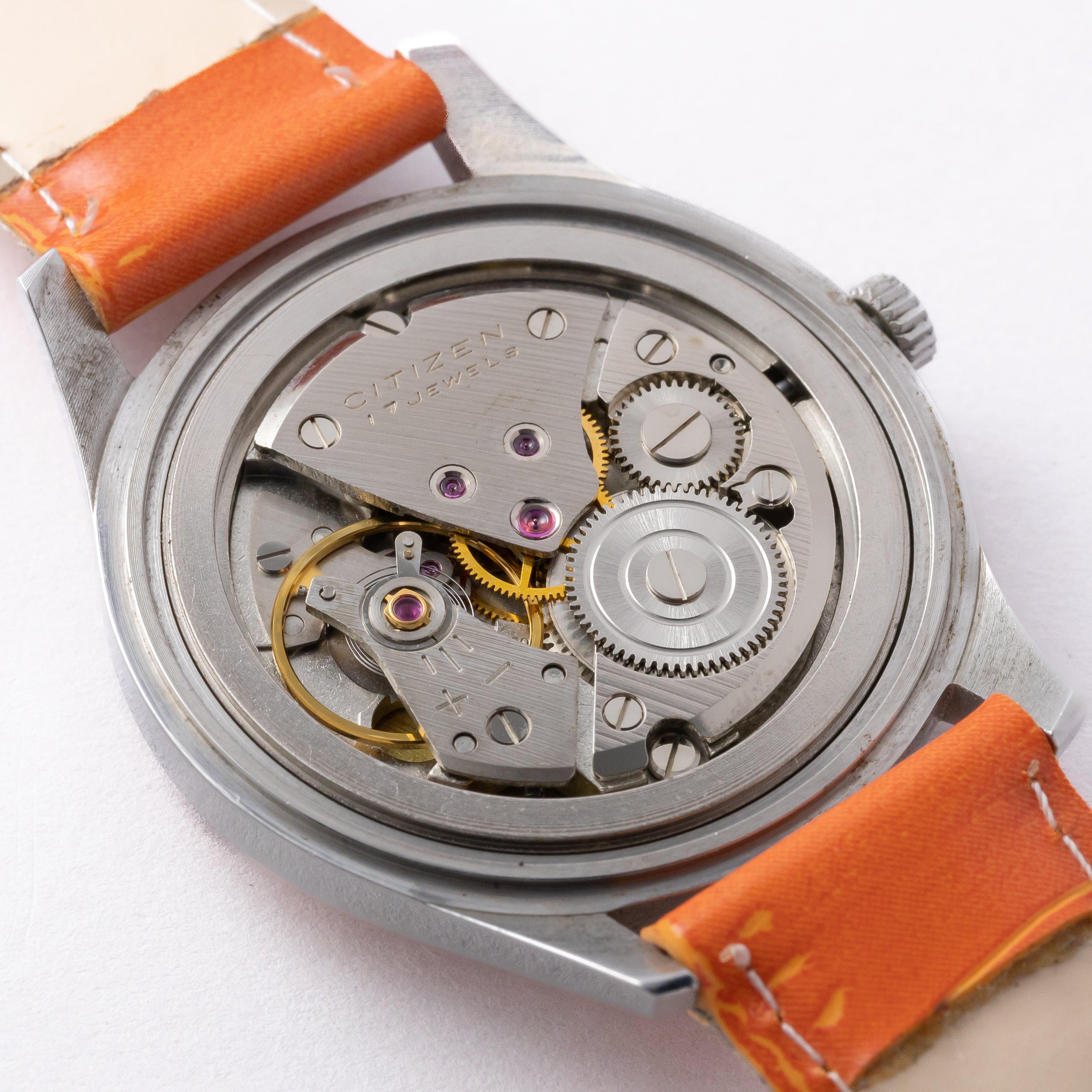 シチズン マリンスター オレンジダイヤル 1968年製 パラウォーター