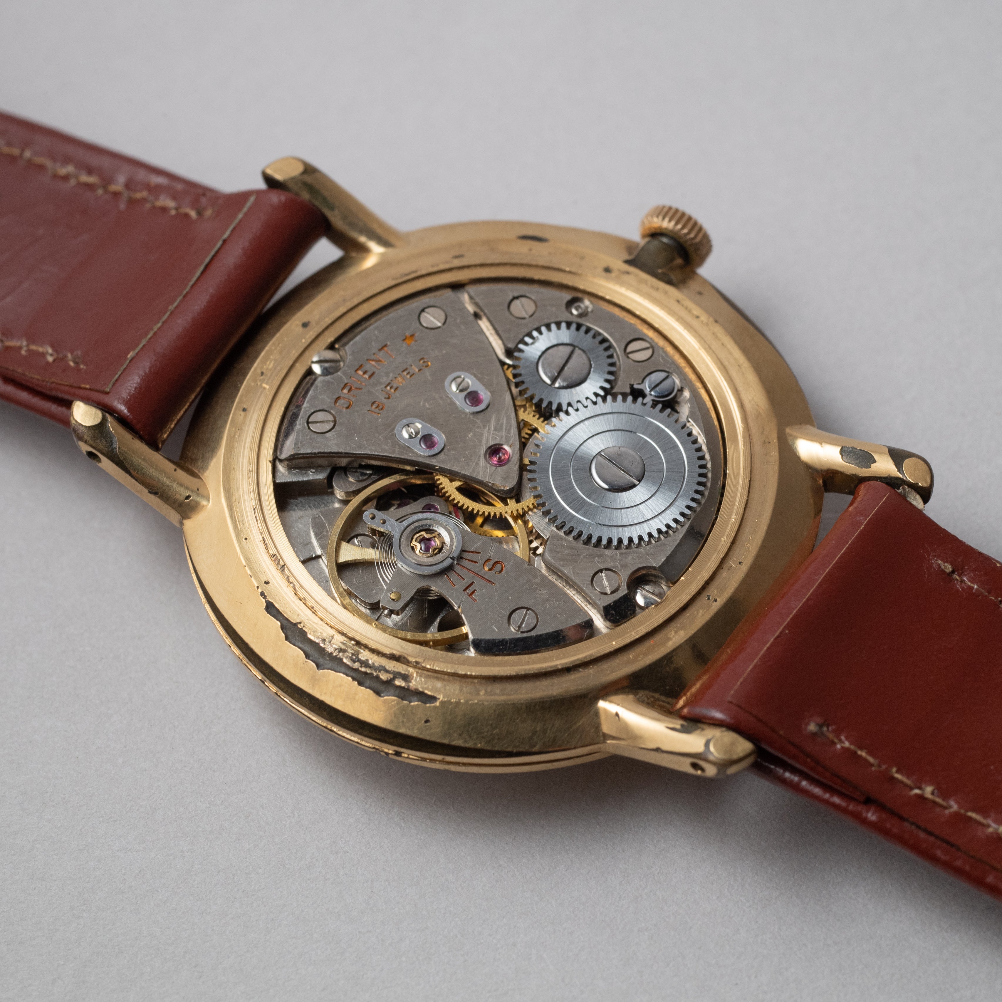 ロイヤルオリエント キリン模様文字盤 1960年代 手巻き