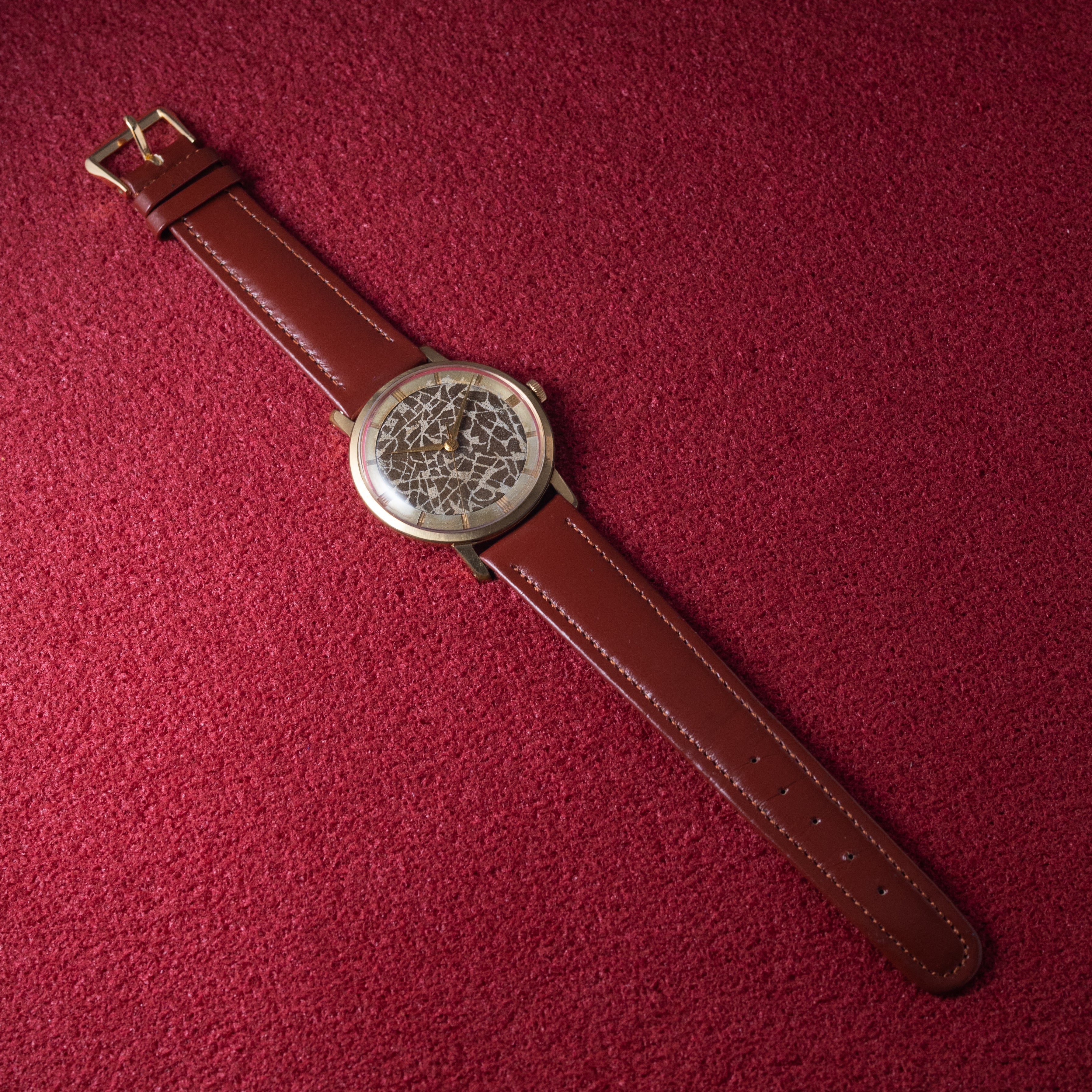 ロイヤルオリエント キリン模様文字盤 1960年代 手巻き