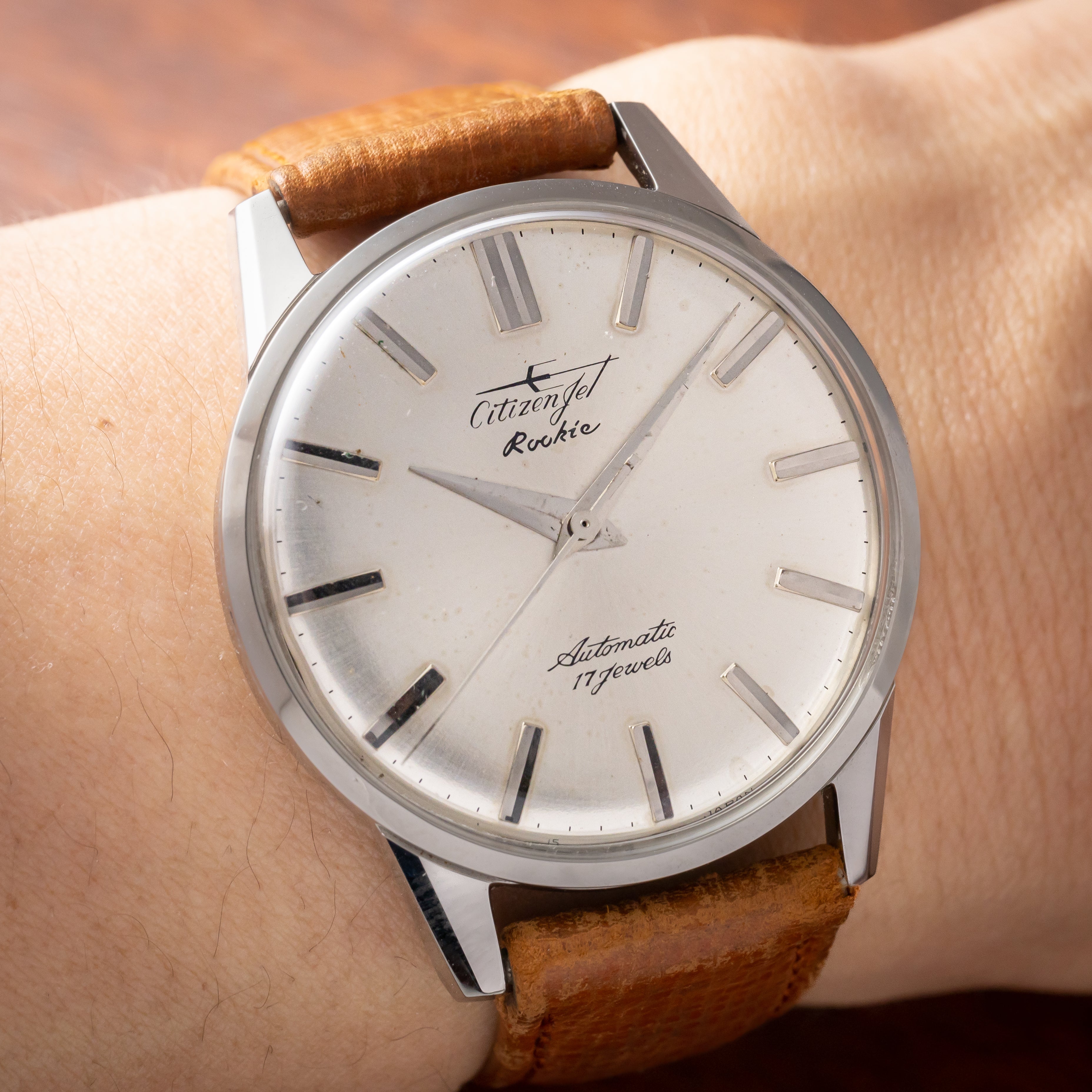 シチズン ジェット ルーキー 1966年製 オリジナル尾錠 タグ付き