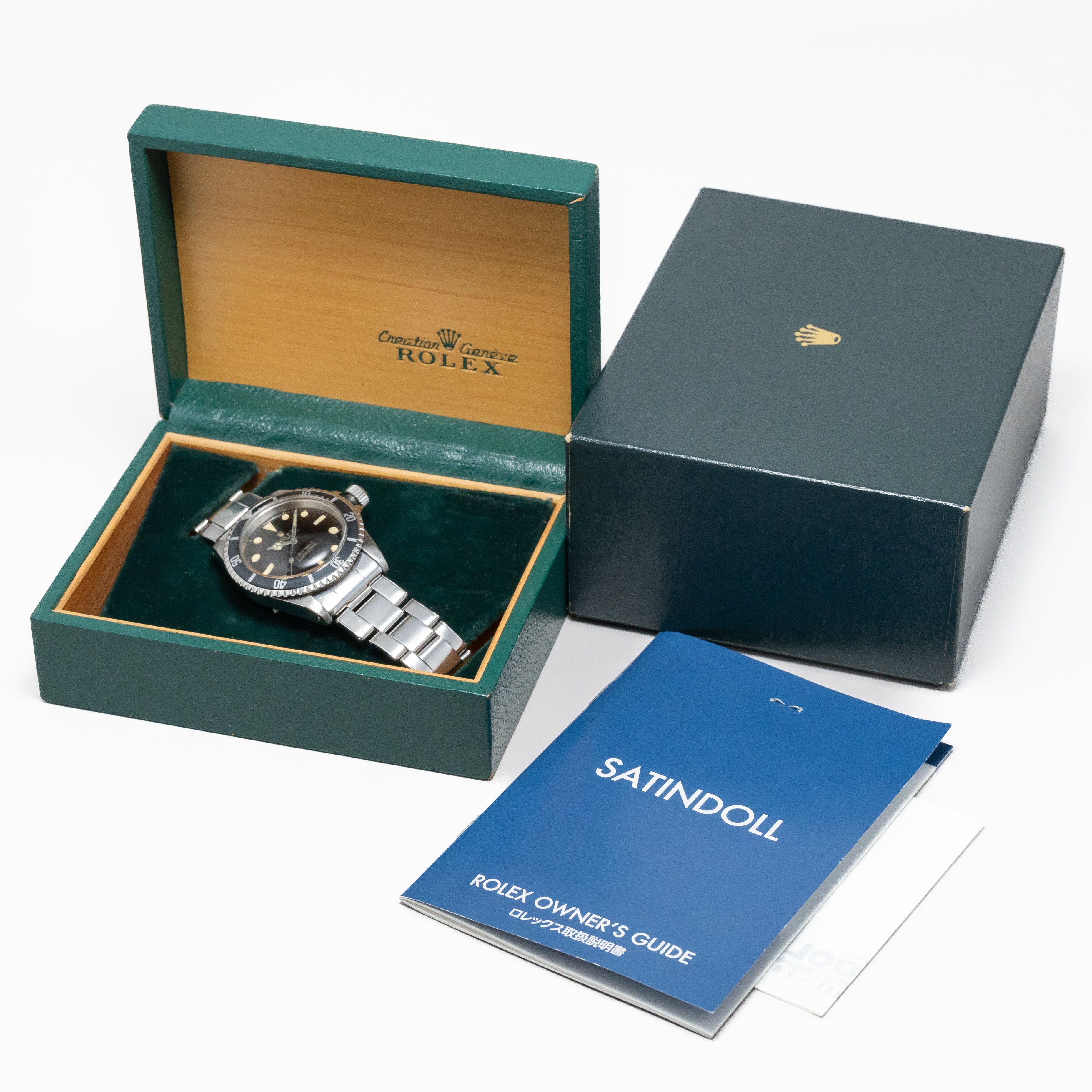 ロレックス サブマリーナ 1965年製 ミラーダイヤル Ref.5513 箱付き