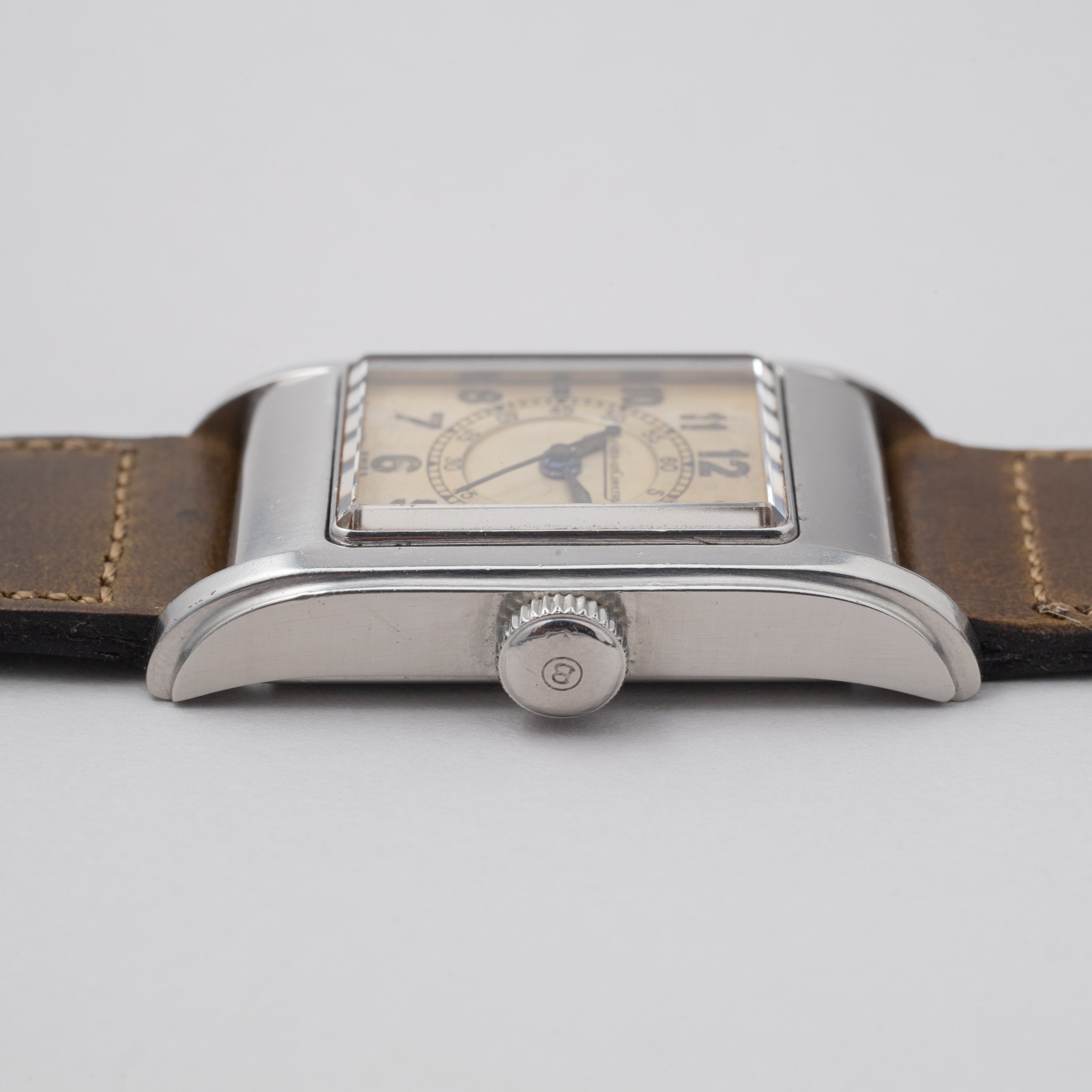 ジャガールクルト マリーン2ケース 防水レクタンギュラー 1940年代製