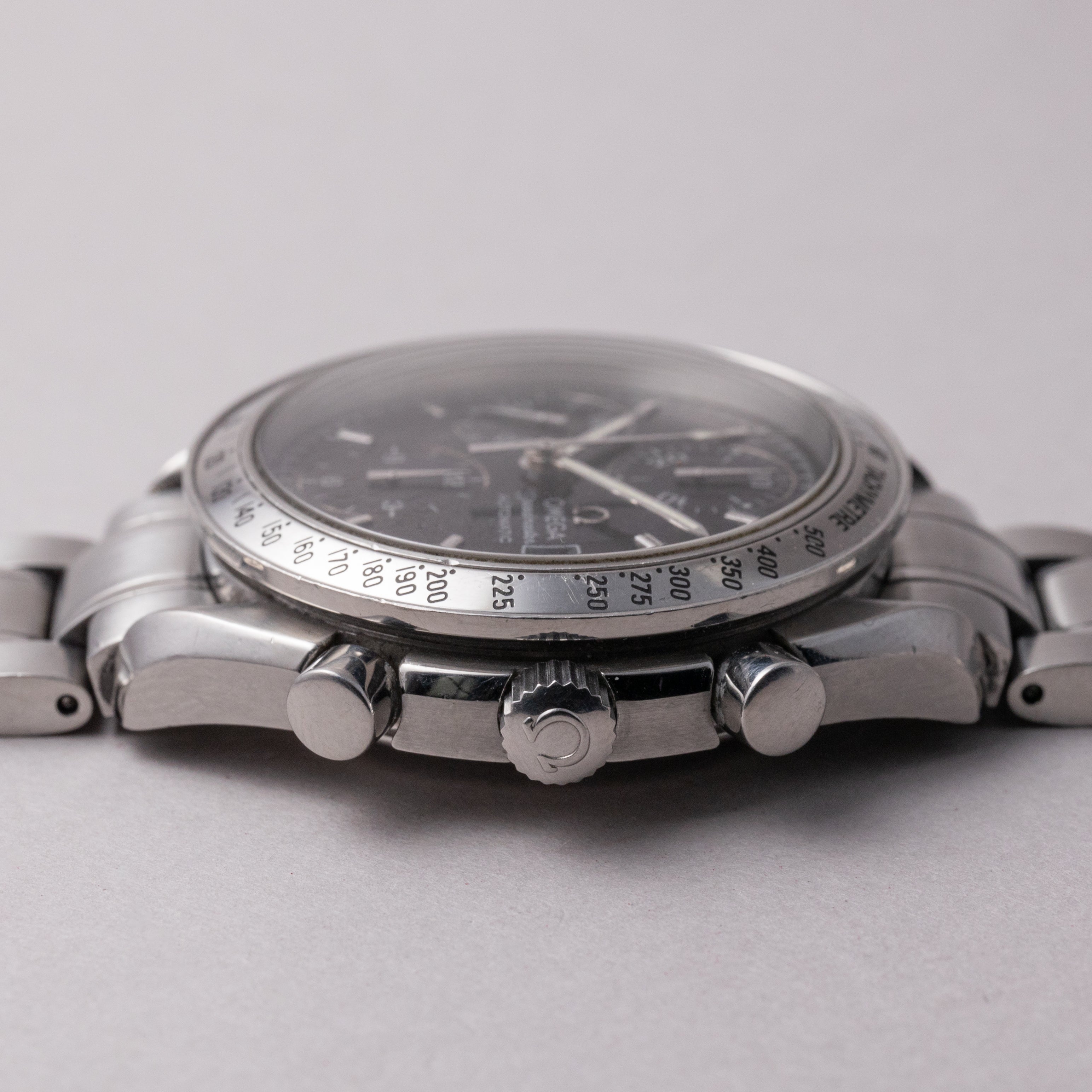 オメガ 1998年製 スピードマスターデイト ブラック 自動巻きクロノグラフ