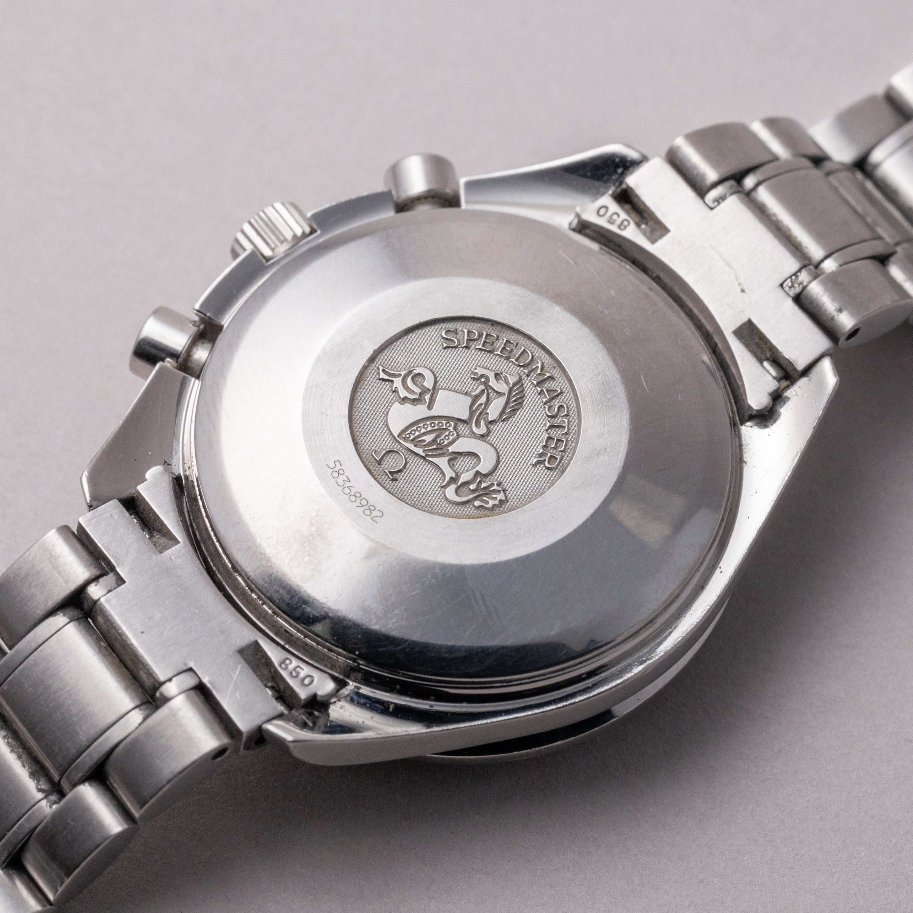 オメガ 1998年製 スピードマスターデイト ブラック 自動巻きクロノグラフ