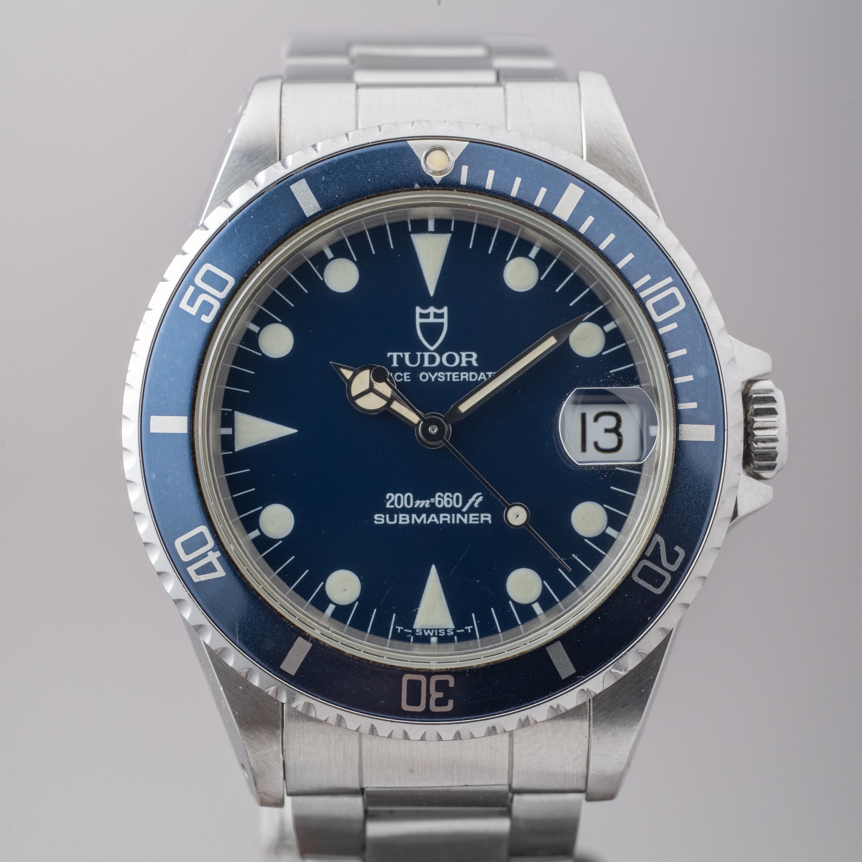 チューダー サブマリーナ Ref.75090 ブルー 1992年製 ミッドサイズダイバー