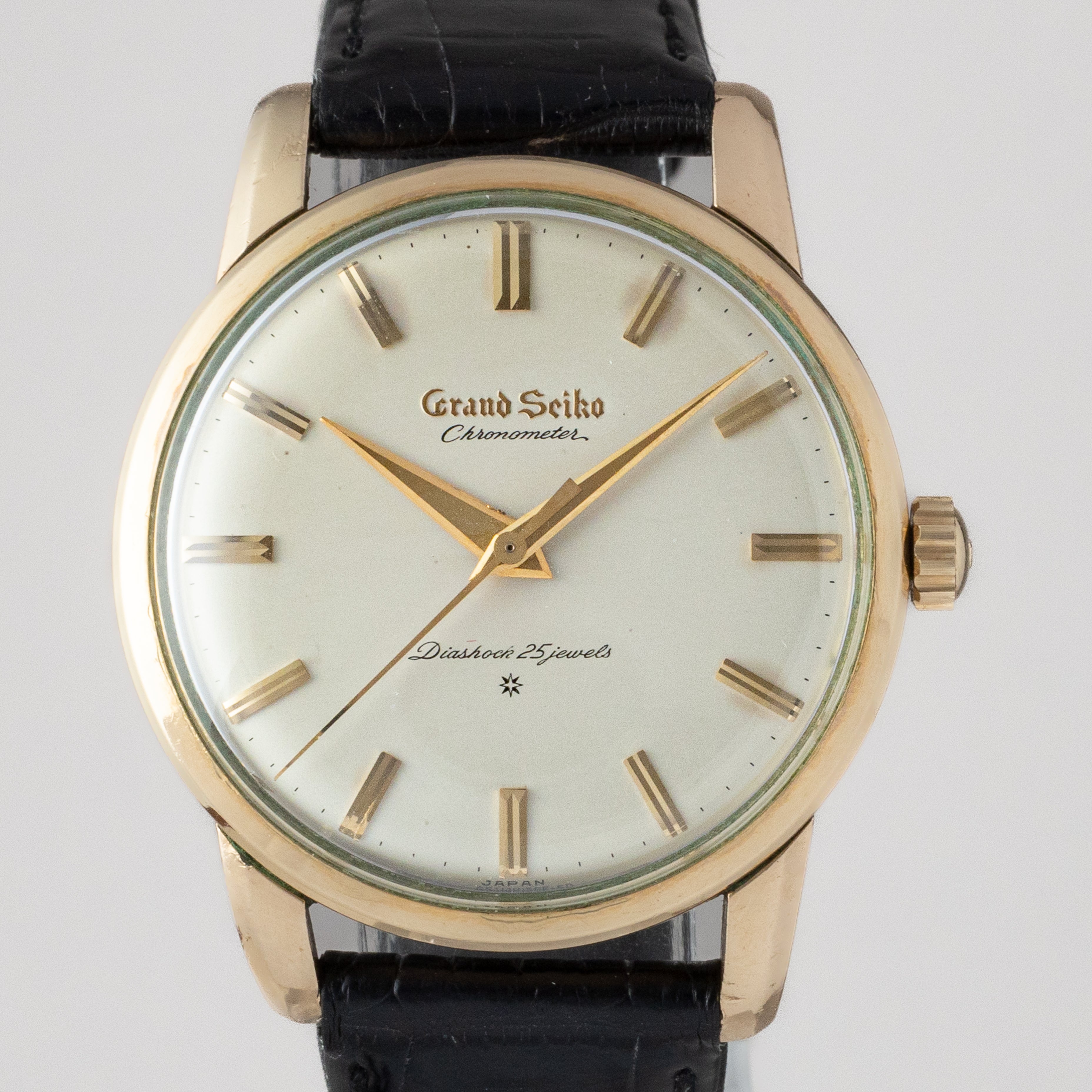 SEIKO グランドセイコー1st 1962年製 純正尾錠付き Ref.J14070