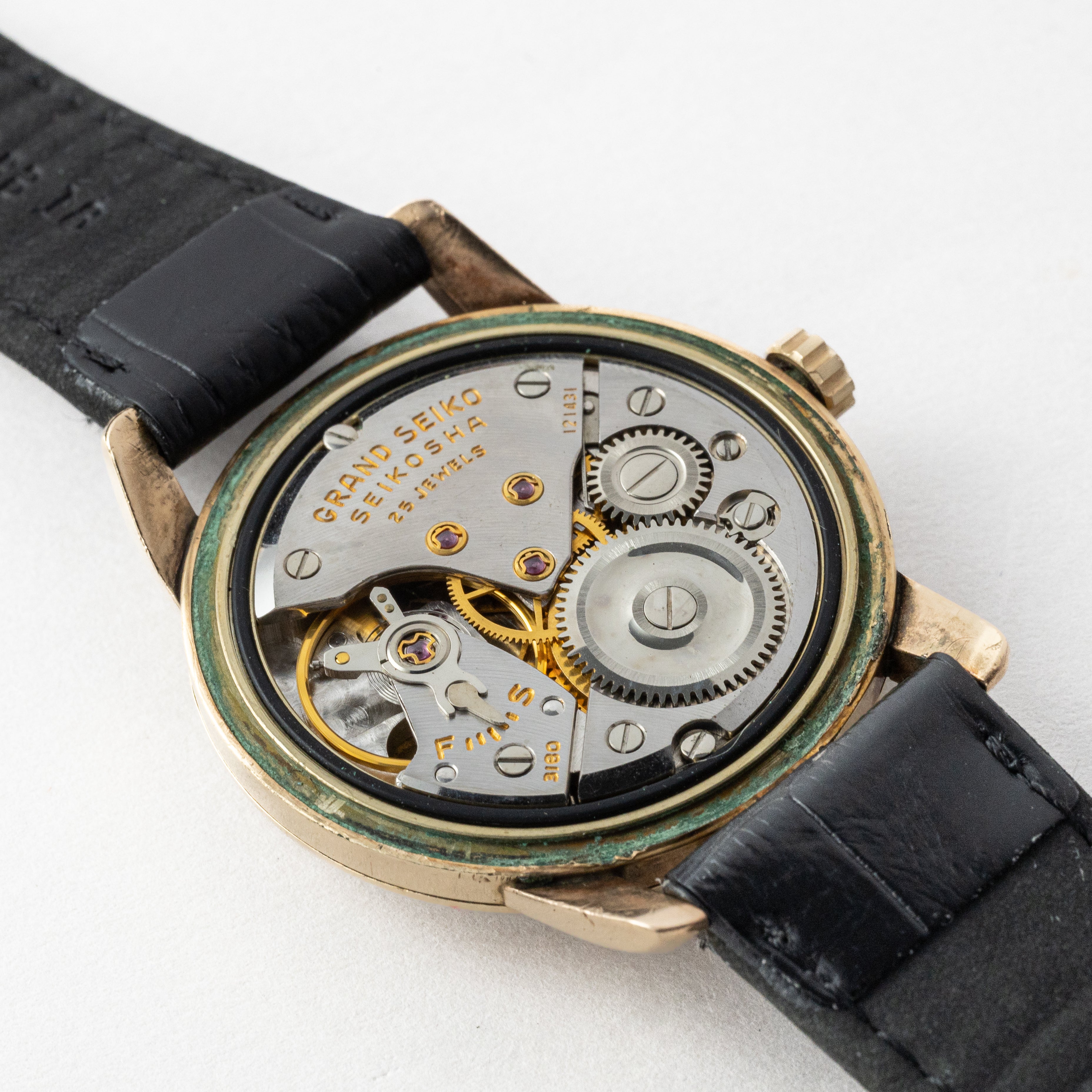 SEIKO グランドセイコー1st 1962年製 純正尾錠付き Ref.J14070