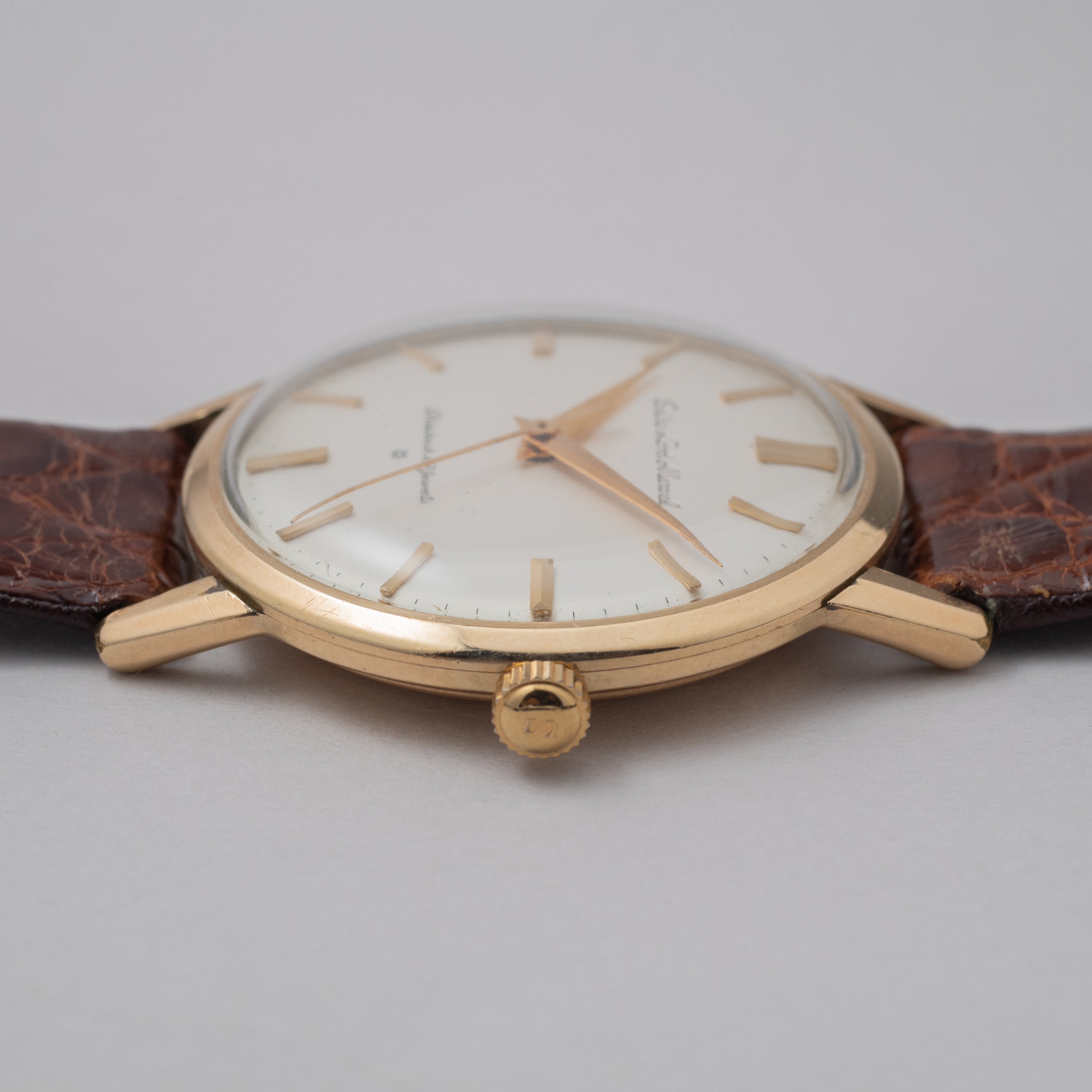 セイコー ロードマーベル 1961年製 手巻き GF 純正尾錠付き