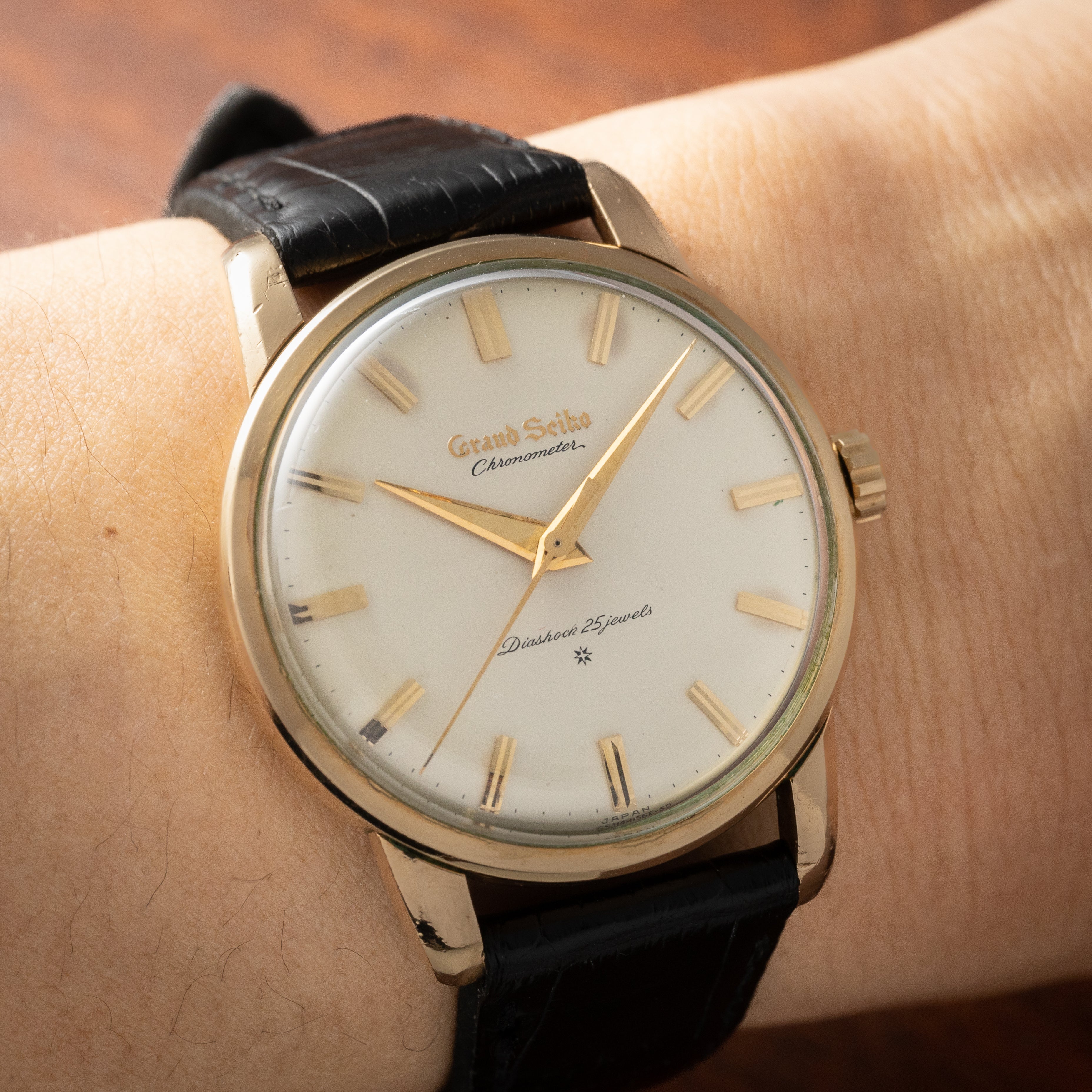 グランドセイコー1st 彫り文字盤 1960年製/昭和35年製